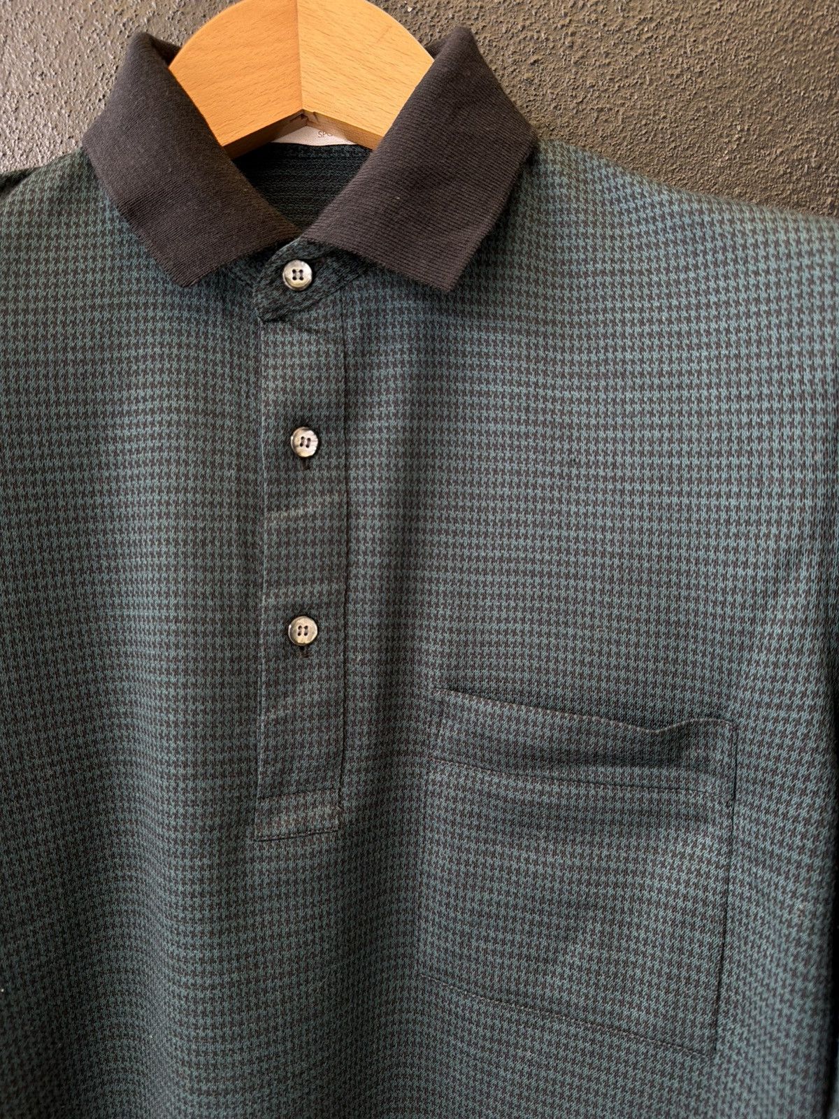 Dior Vintage Christian Dior Long Sleeve Polo Size US L / EU 52-54 / 3 - 10 Thumbnail