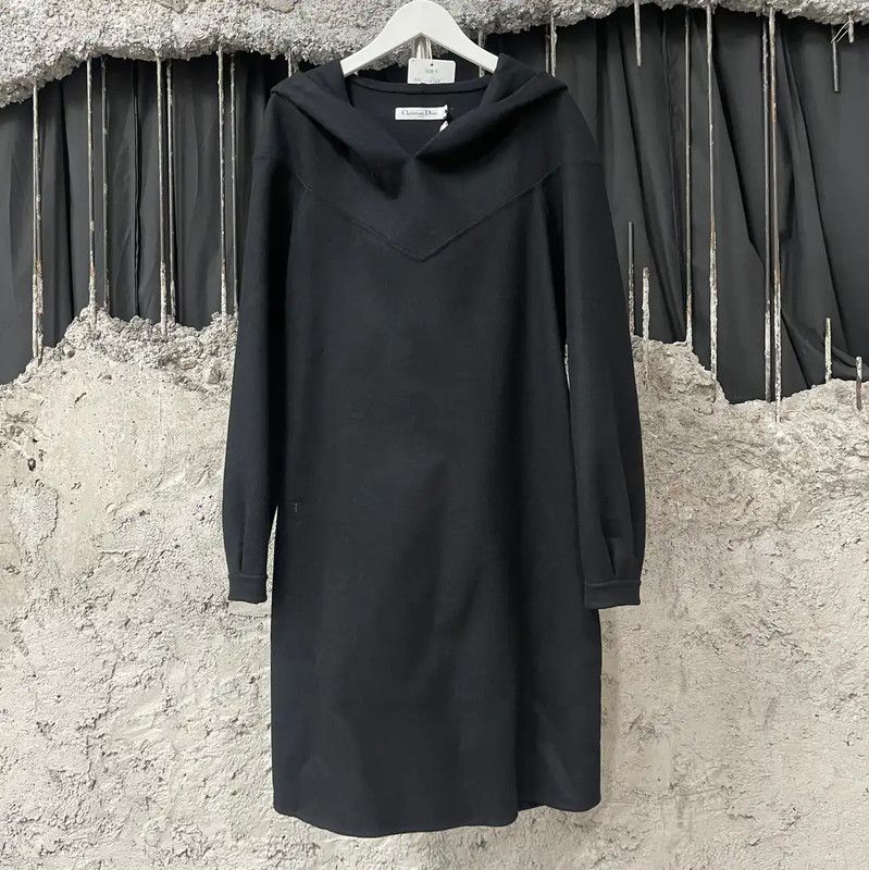 Dior Dior Black Long Coat for Women 0089 Size ONE SIZE - 1 Thumbnail