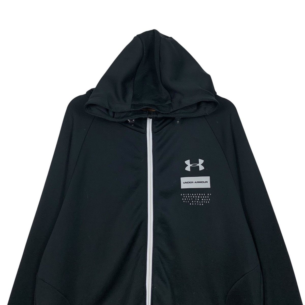 Under Armour UNDER ARMOUR Back Big Logo Zipper Hoodies #2010-C87 Size US XXL / EU 58 / 5 - 5 Thumbnail