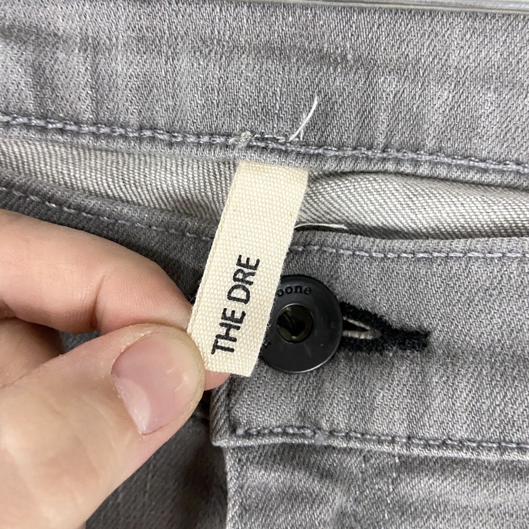Rag & Bone RAG & BONE The Dre Jeans Skinny Gray Women 27 Size 27" / US 4 / IT 40 - 5 Thumbnail
