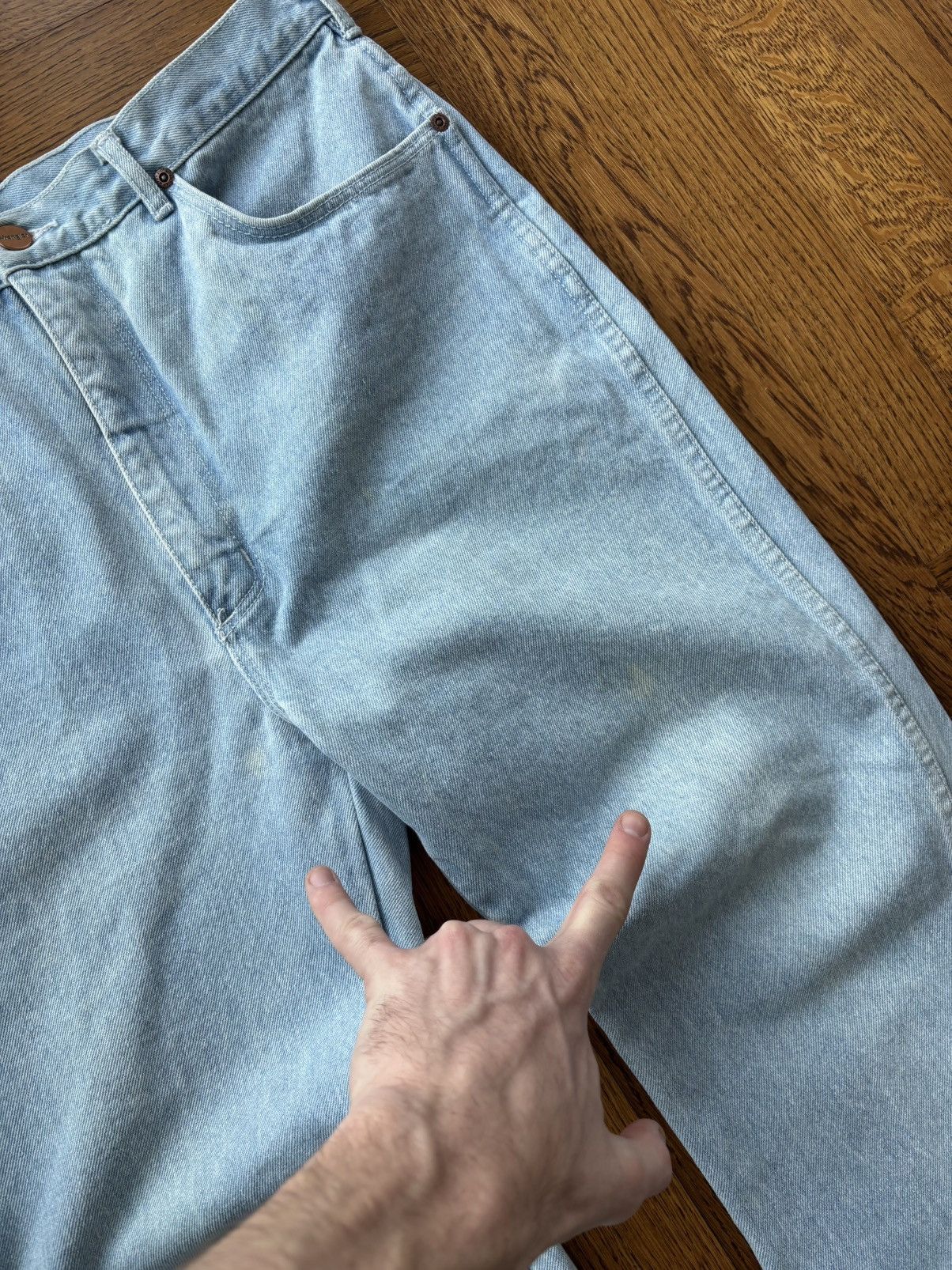Vintage × Wrangler Vintage Wrangler Blue Bell Jeans 1970s 1960s 1980s Denim 36 Size US 33 - 8 Thumbnail