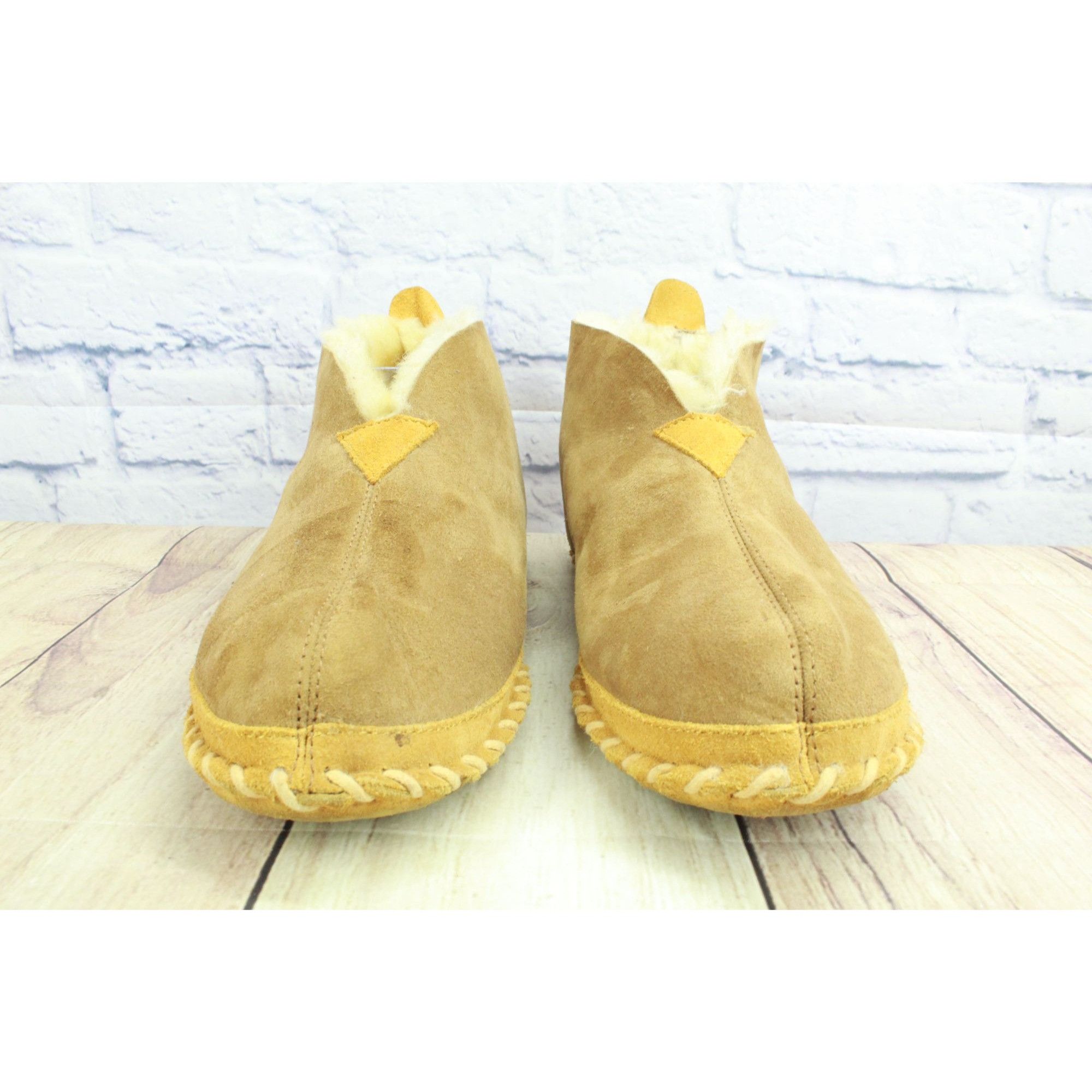 L.L. Bean LL Bean Men's Wicked Good Slippers Booties Brown Size 11 M Size US 11 / EU 44 - 4 Thumbnail