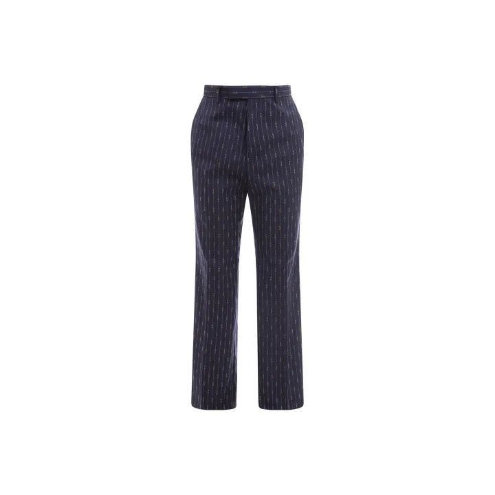 Gucci Gucci Gucci FW22 Striped Casual Trousers for Men -2506 Size US 44 / EU 60 - 1 Thumbnail