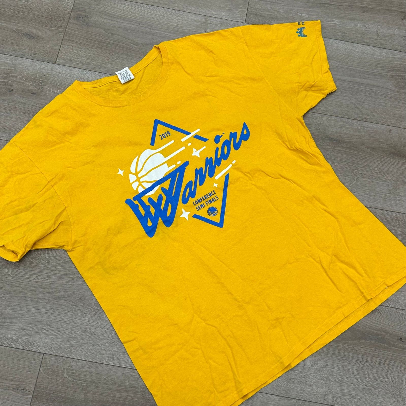 NBA Golden State Warriors 2019 NBA Semi-Finals/Round 2 XL Tee Size US XL / EU 56 / 4 - 2 Thumbnail