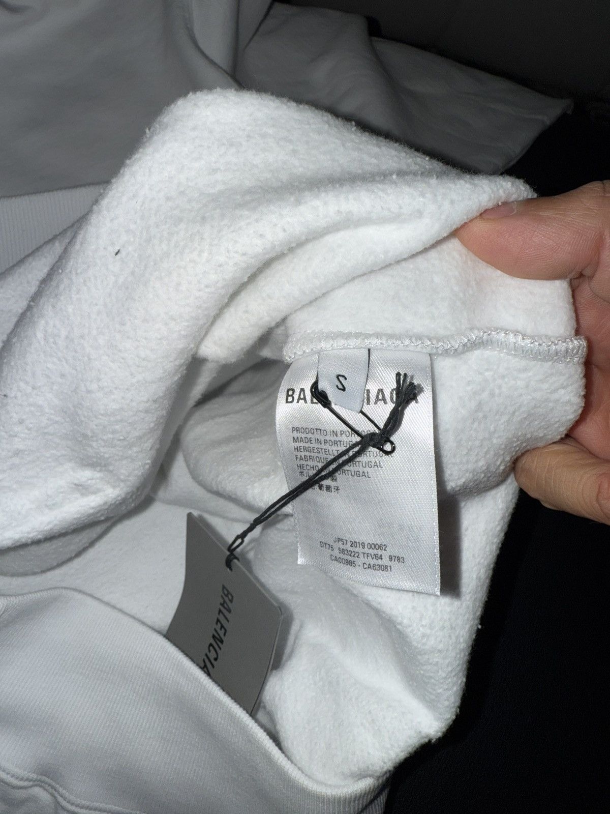 Balenciaga Balenciaga signature logo hoodie Size US S / EU 44-46 / 1 - 4 Thumbnail