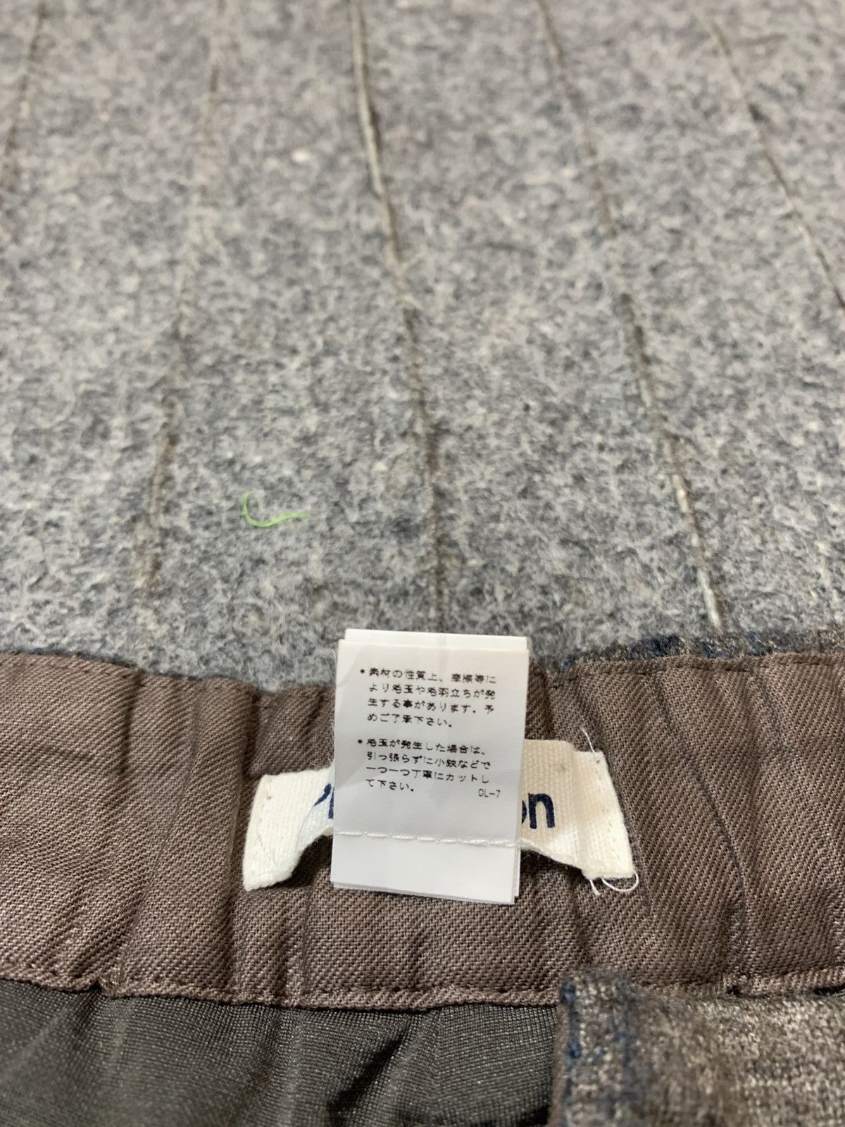 Issey Miyake Plantation Issey Miyake Chambray Pleated Checked Pan Size US 30 / EU 46 - 11 Thumbnail