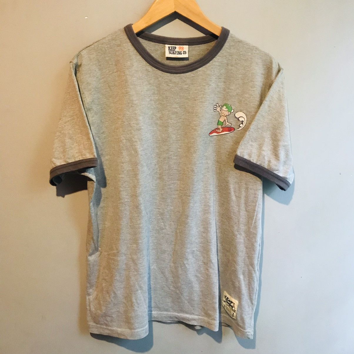 Vintage Vintage Surfing Ringer Size US L / EU 52-54 / 3 - 2 Thumbnail