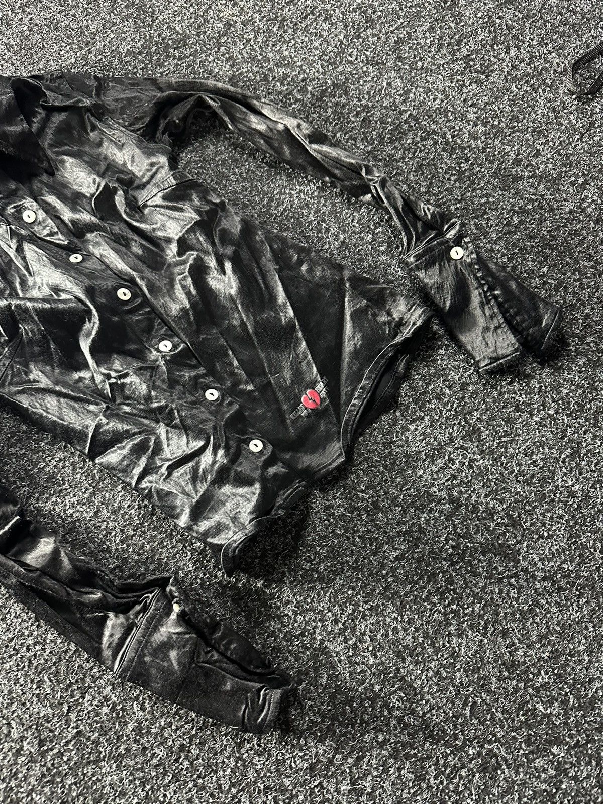 If Six Was Nine × Miss Sixty 🚨90s MISS SIXTY KILLER VINTAGE AVANT GARDE SHIRT FLARED Size S / US 4 / IT 40 - 3 Thumbnail