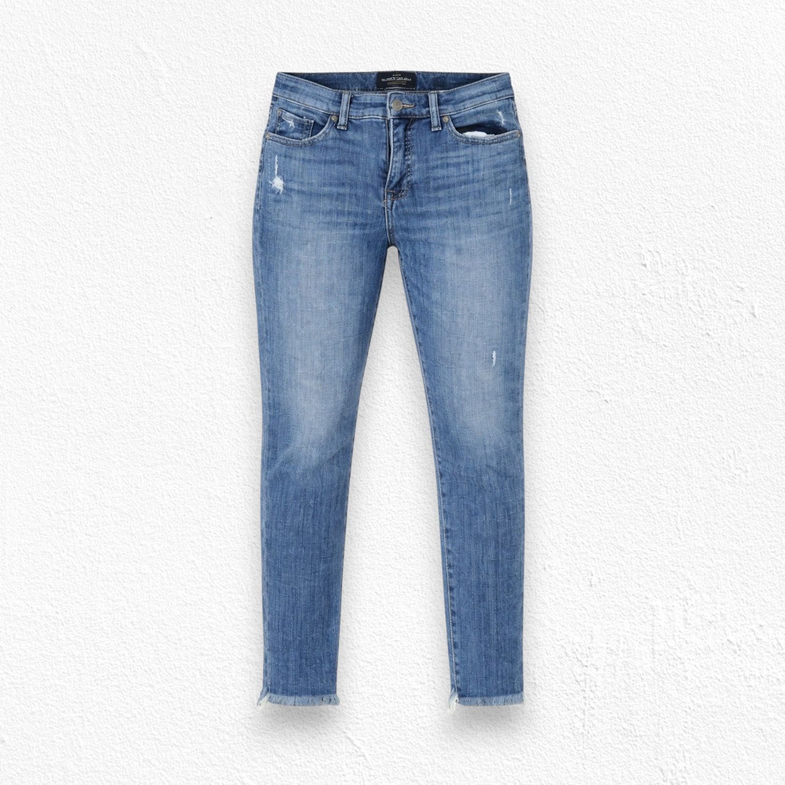 Lucky Brand Lucky Brand Medium Distressed Skinny Jeans Size 6 Size 28" / US 6 / IT 42 - 1 Thumbnail
