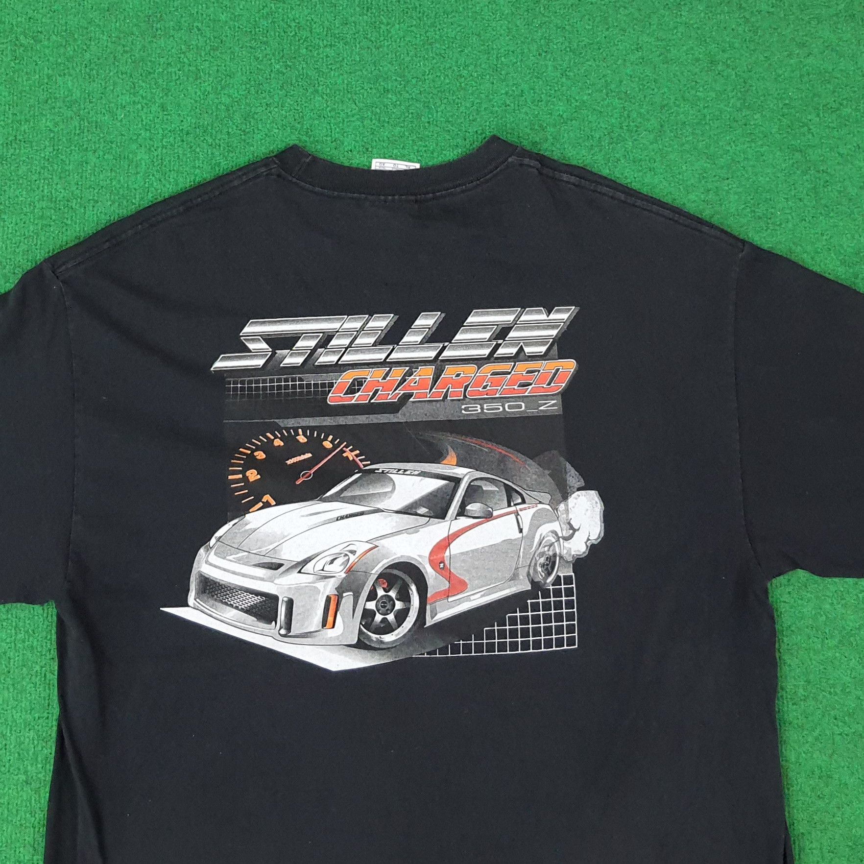 Vintage Vintage Stillen Charged Nissan 350z Racing Tshirt C223N35 Size US XL / EU 56 / 4 - 2 Thumbnail