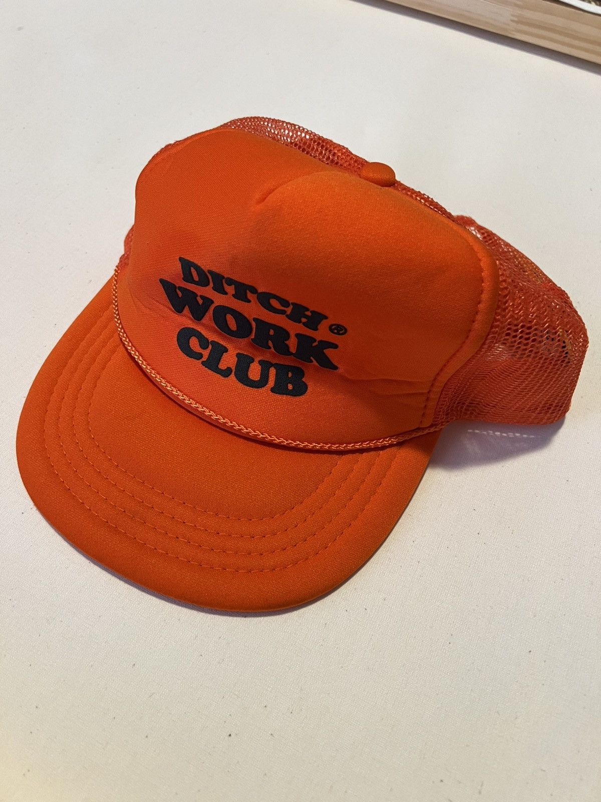 Vintage Ditch Work Club Streetwear Retro Designer Snapback Hat Cap Size ONE SIZE - 1 Thumbnail