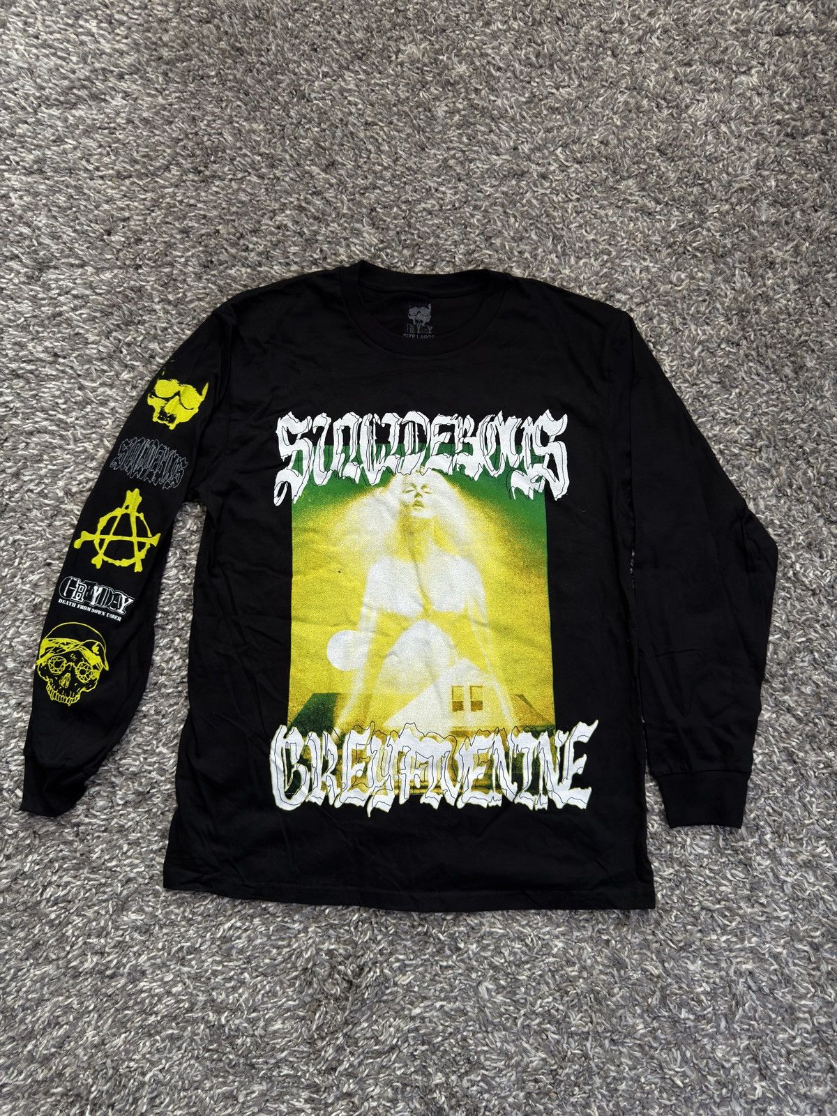 G59 Suicideboy$ Australia tour long sleeve (Black)