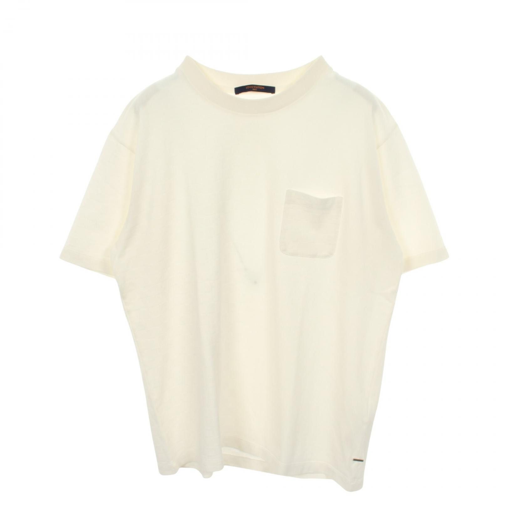 Louis Vuitton Louis Vuitton Louis Vuitton Half Damier Cotton T shirt Textile T-Shirts DUTY FREE for USA Size ONE SIZE - 1 Thumbnail
