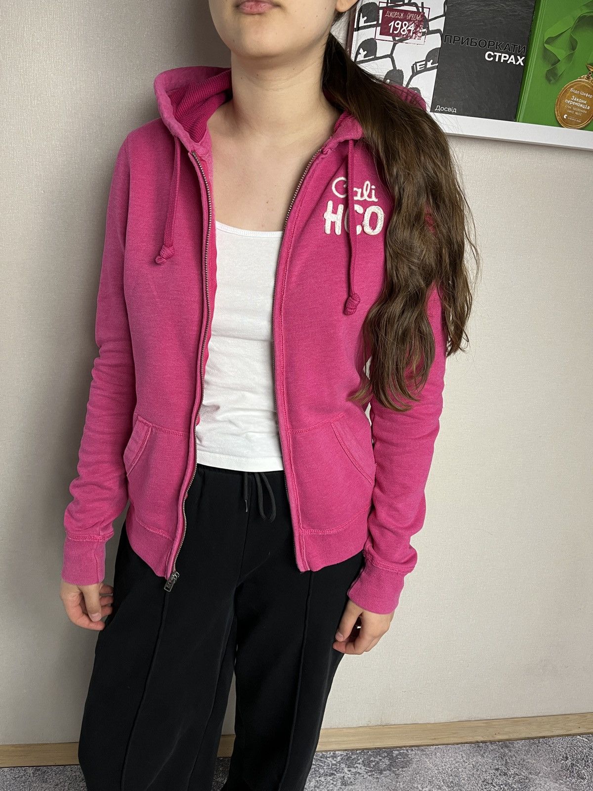 Hollister Y2K Holister Zip Hoodie Jacket Japanese Style Avant Garde Size L / US 10 / IT 46 - 2 Thumbnail