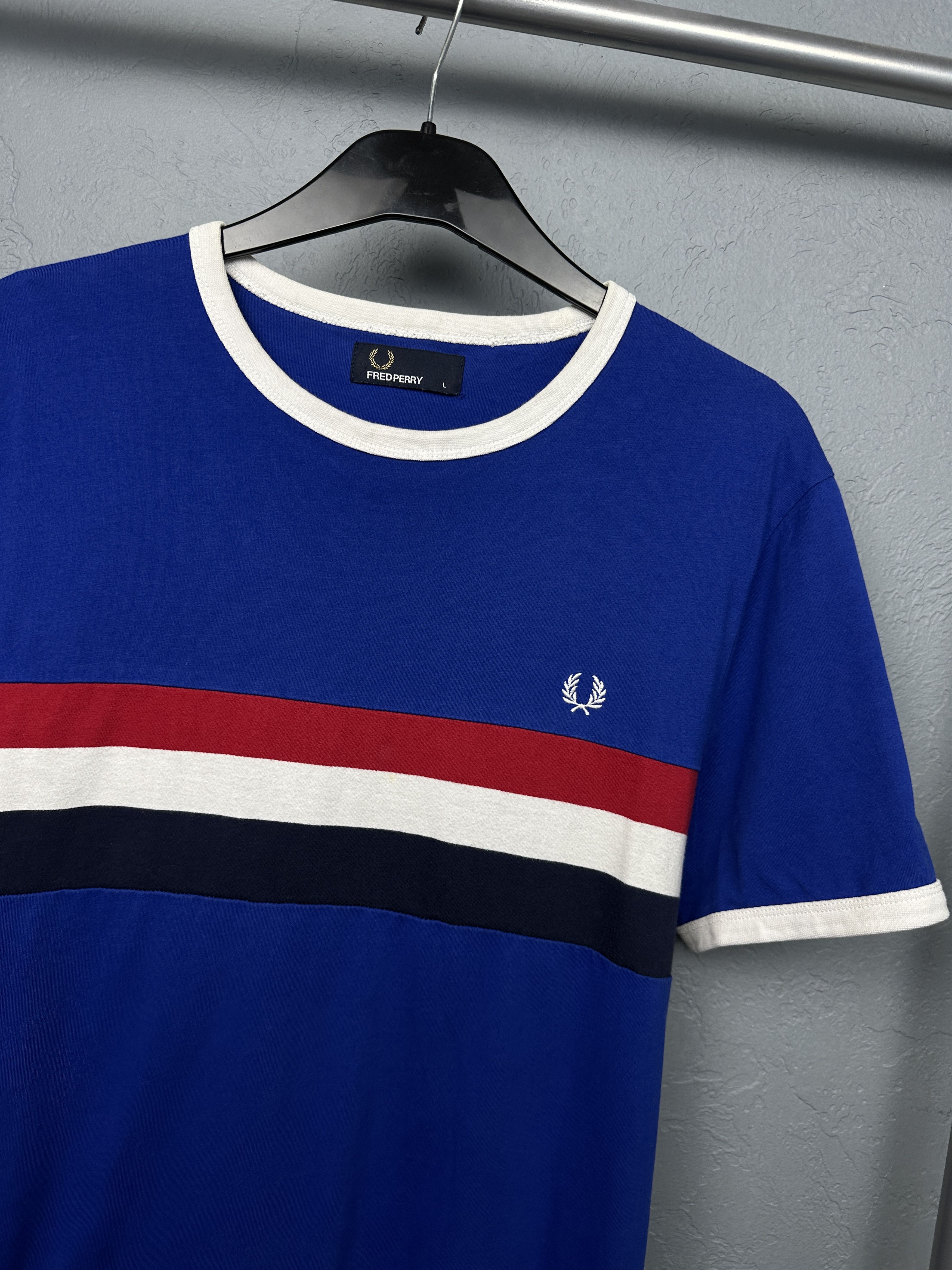 Fred Perry Fred Perry Mens Crew Neck T-Shirt Size US L / EU 52-54 / 3 - 2 Thumbnail