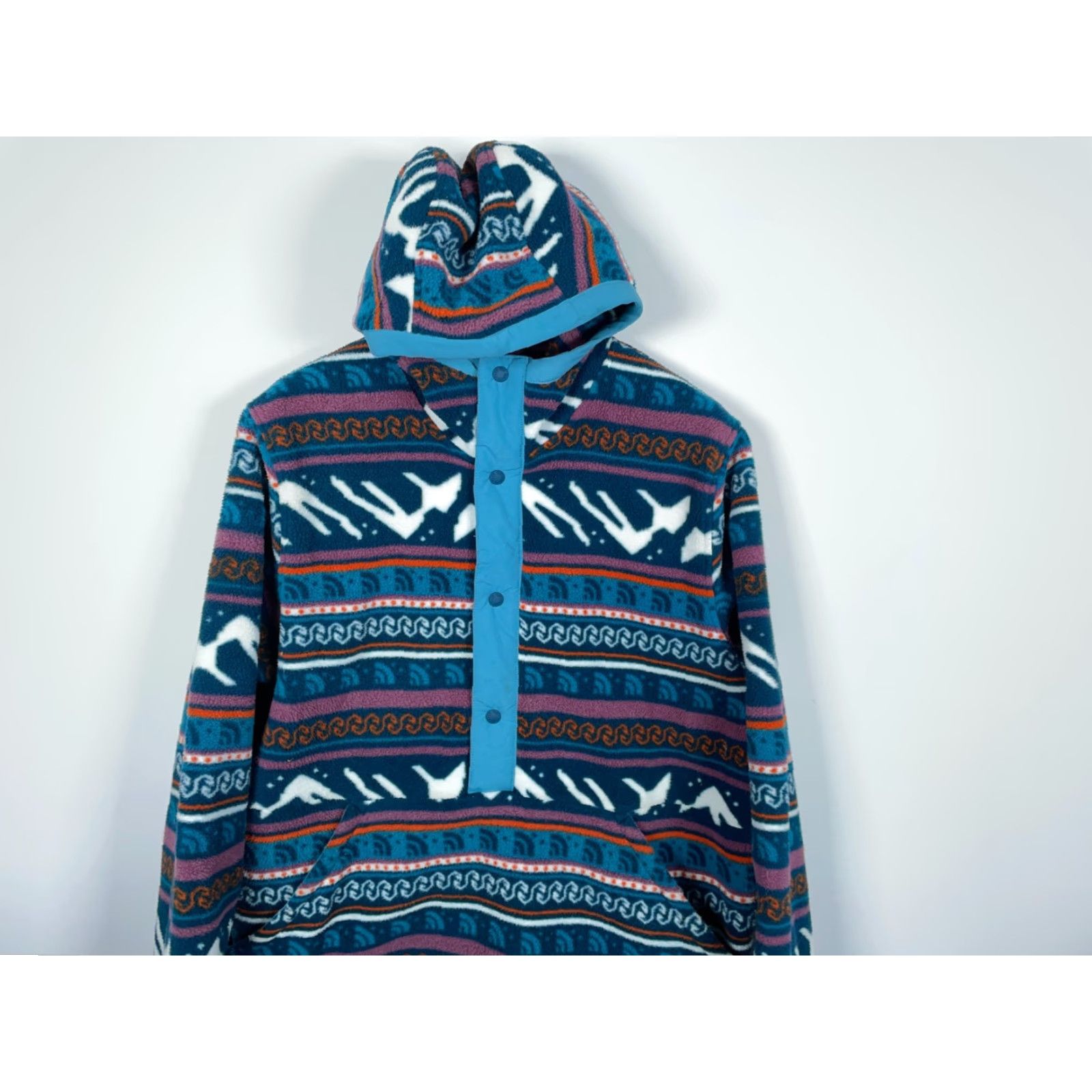 The North Face The North Face Carbondale 1/4 Snap Fleece Pullover Men’s XL Fair Isle Hooded Shirt Size US XL / EU 56 / 4 - 4 Thumbnail