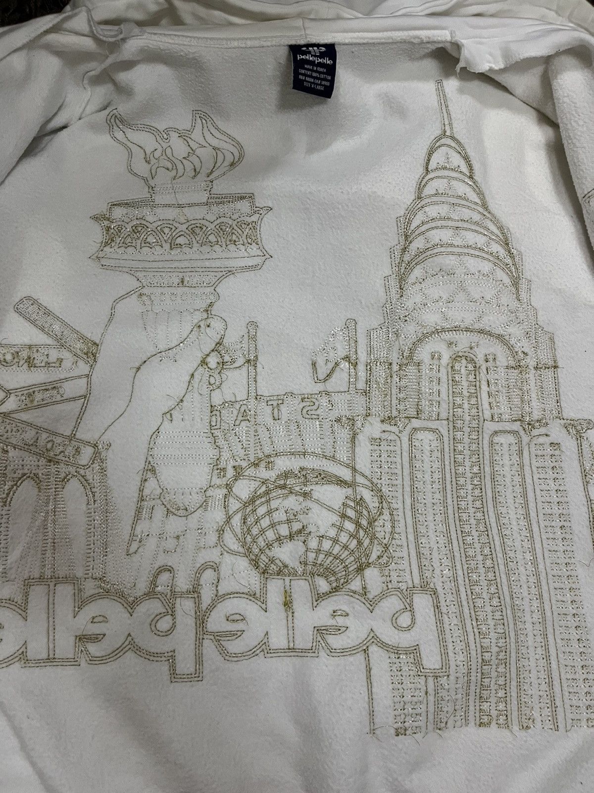 Pelle Pelle 1990s Marc buchanan artwort urban street #I3 Size US XL / EU 56 / 4 - 7 Thumbnail