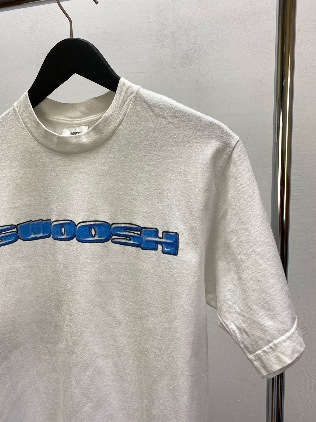 Other 90s Vintage Nike Swoosh Center Logo T-Shirt Size US S / EU 44-46 / 1 - 8 Thumbnail