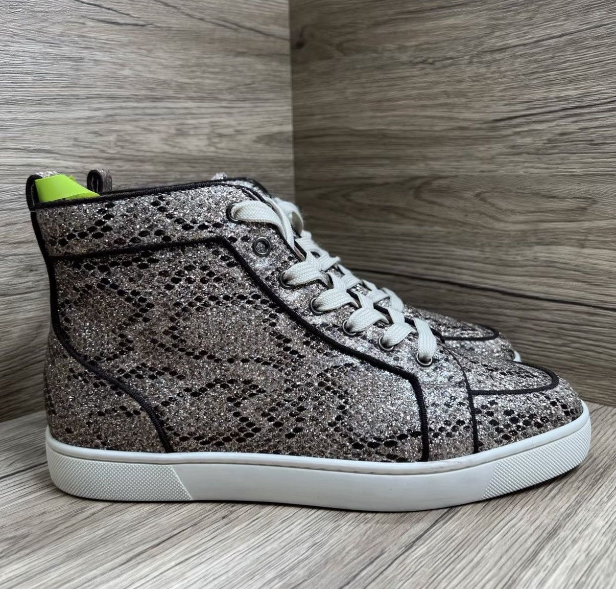 Christian Louboutin Christian Louboutin Snake Pattern Red Sole Shoes J41 Size US 7.5 / EU 40-41 - 3 Thumbnail