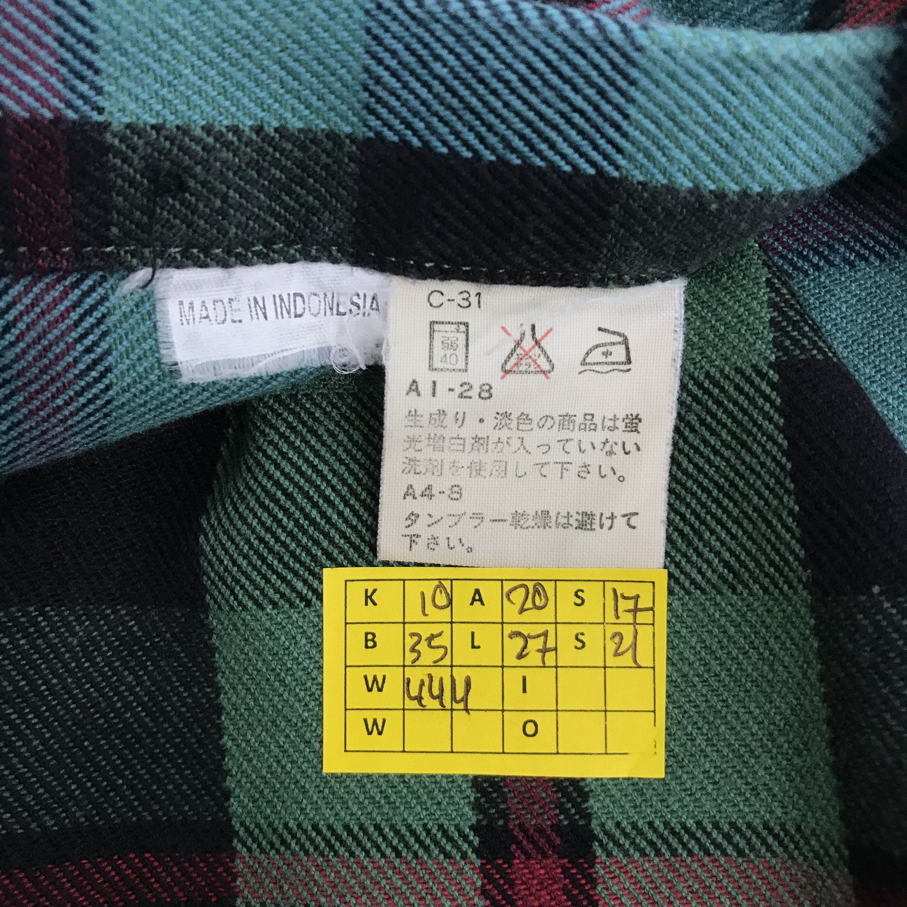 Polo Ralph Lauren Polo Ralph Lauren Tartal design Double pocket shirt Size US M / EU 48-50 / 2 - 11 Thumbnail