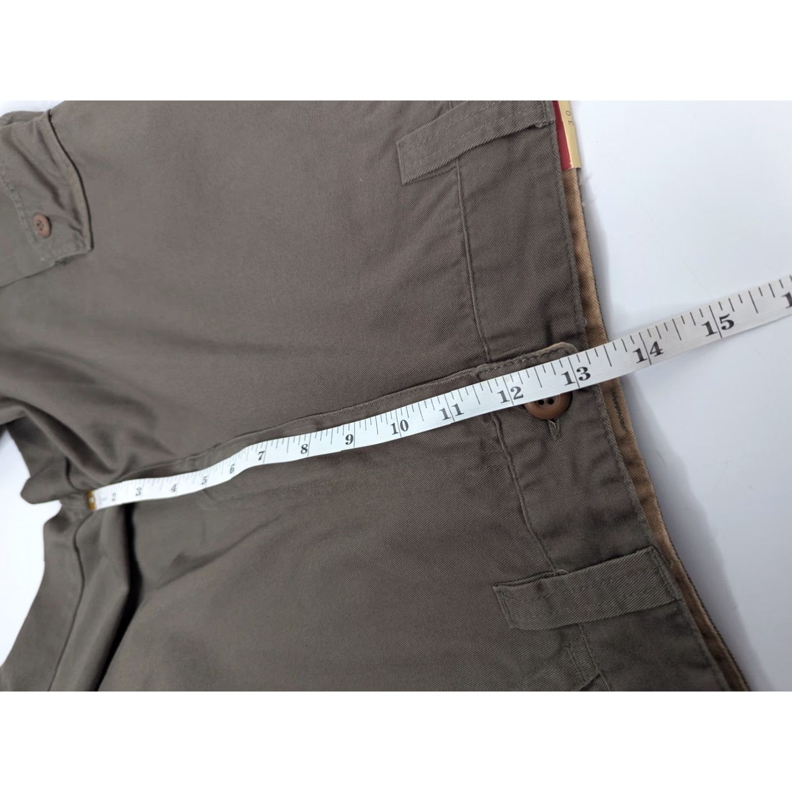 Vintage VINTAGE Arizona Jeans NWT Olive Khaki Cargo Shorts Mens 30 Cargo Pocket Classic 90s Outdoor Retro Y2K Denim Cotton Summer Fall Spring Winter Olivе Size US 30 / EU 46 - 5 Thumbnail
