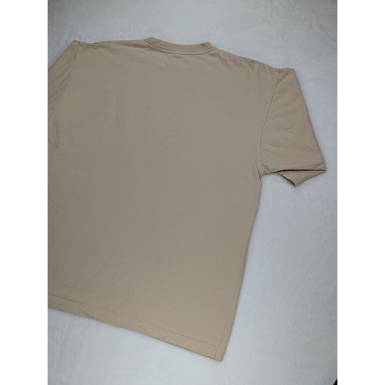 Southpole Sz XL Tan & White VTG Y2K Embroidered Logo Colorblock Size US XL / EU 56 / 4 - 9 Thumbnail