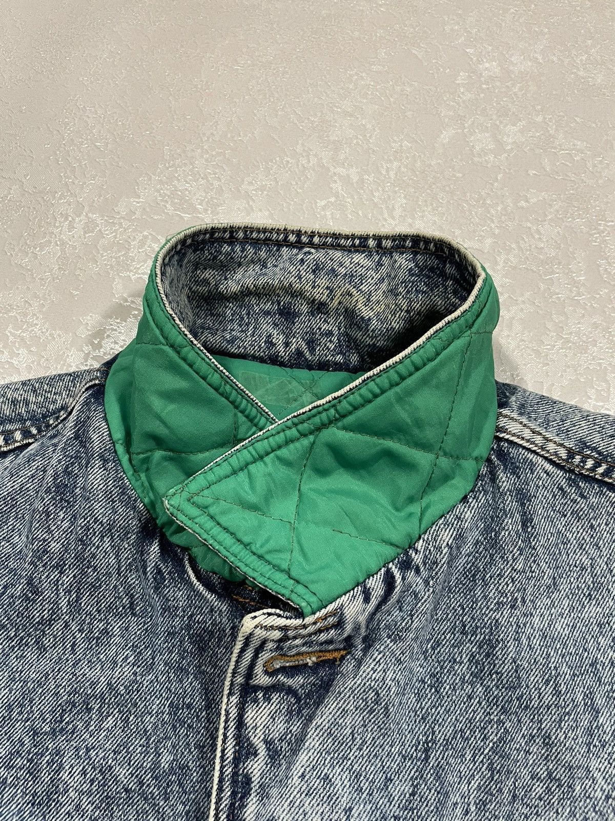 Lee 80s Vintage Lee Storm Rider Style Lois Denim Jacket Size US L / EU 52-54 / 3 - 9 Thumbnail