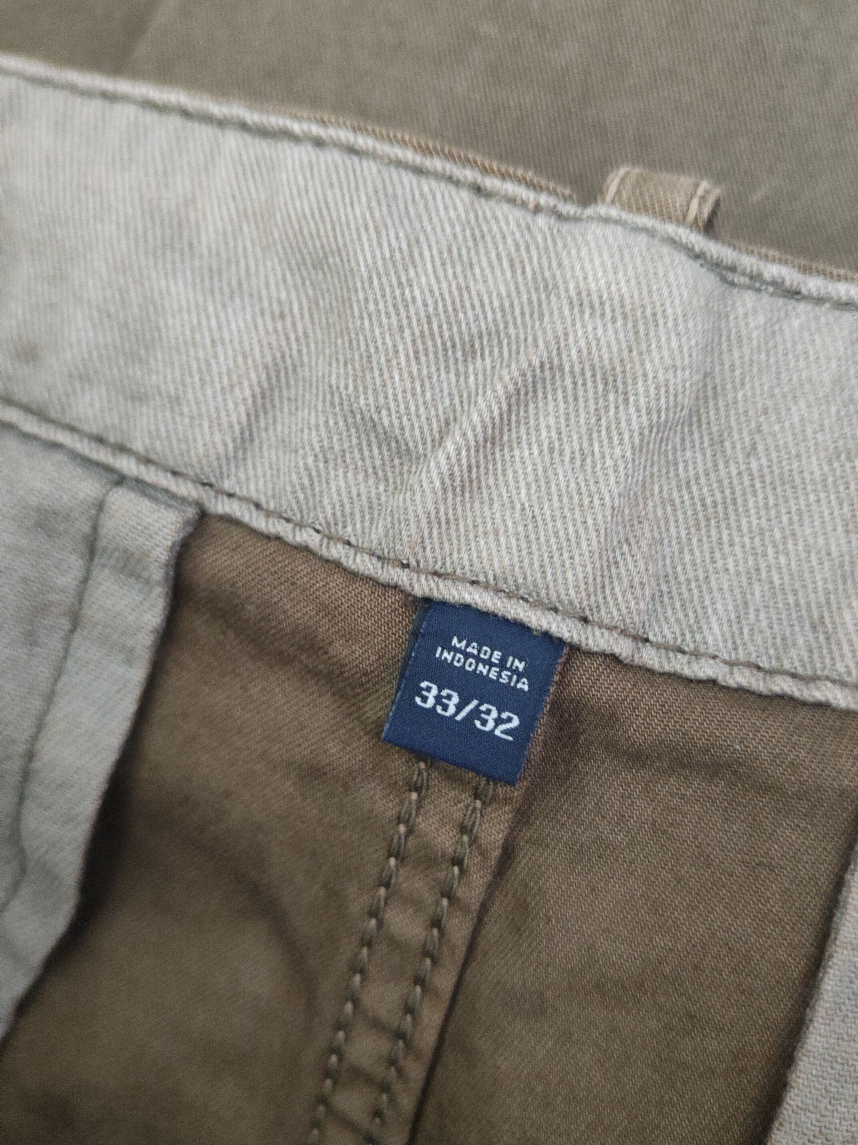 Gap DL Gap 1969 Olive Multipocket Cargo Pants #46-095 Size US 33 - 14 Thumbnail