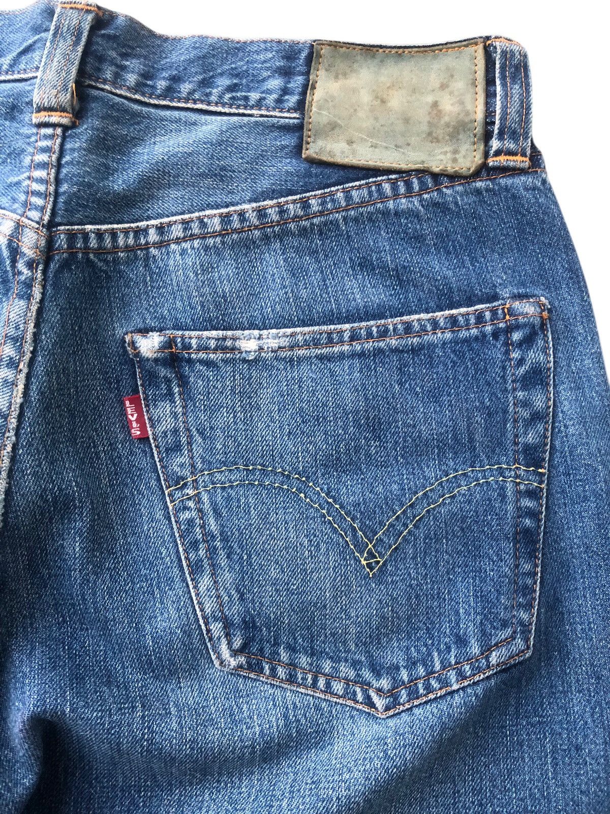 Levi's Vintage Clothing 💯LEVI'S VINTAGE CLOTHING LVC 501XX 1947 Selvedge Big E Jeans Size US 33 - 10 Thumbnail