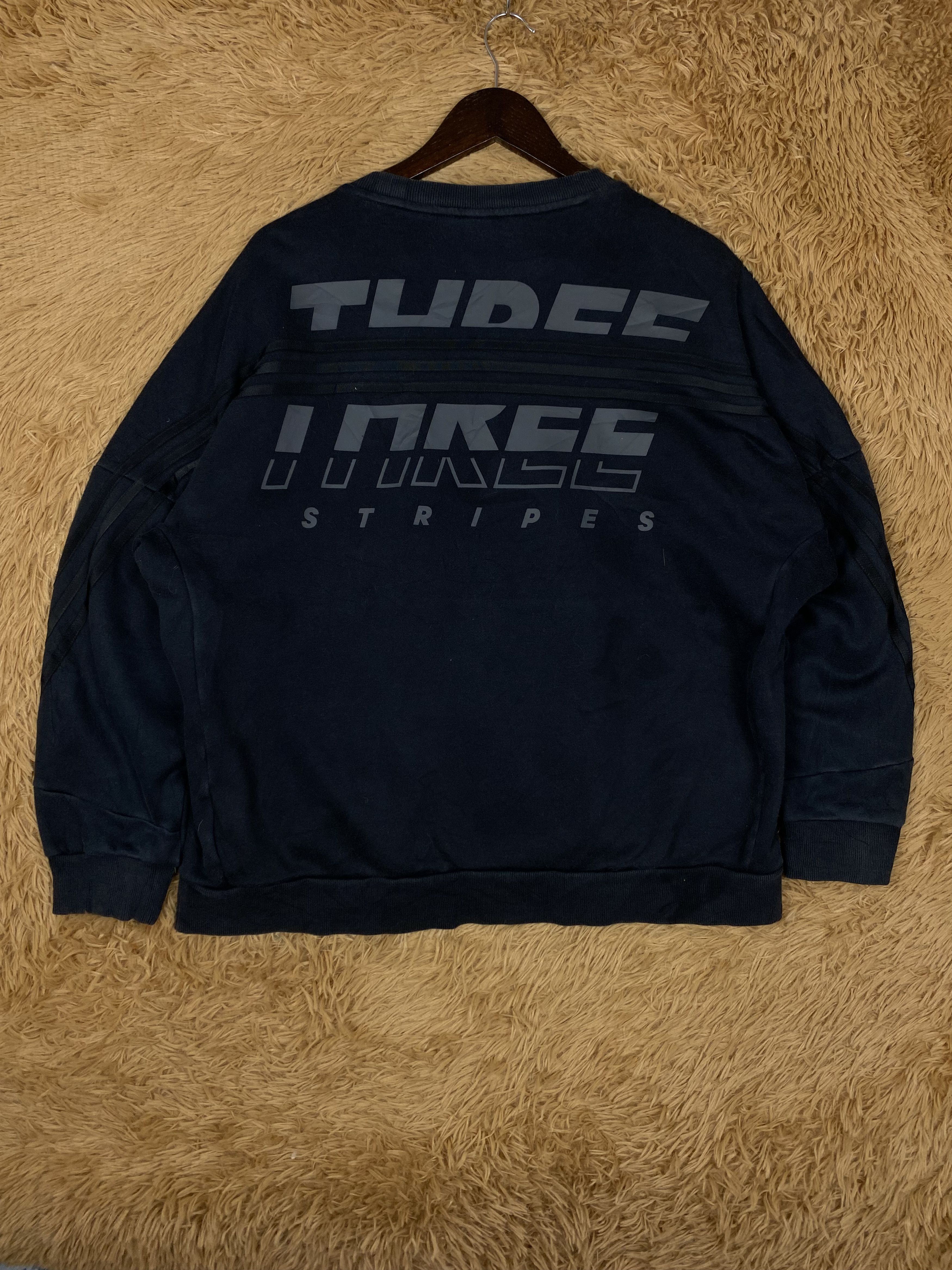 Adidas Vintage Adidas Three Stripe Trefoil Sweatshirts PS0313 Size US M / EU 48-50 / 2 - 5 Thumbnail