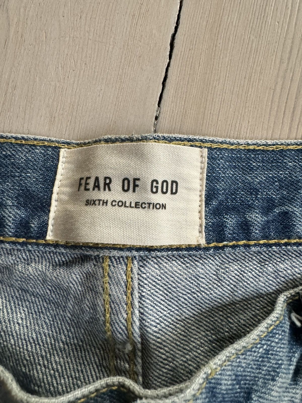 Fear of God Fear of god sixth collection denim Size US 35 - 5 Thumbnail