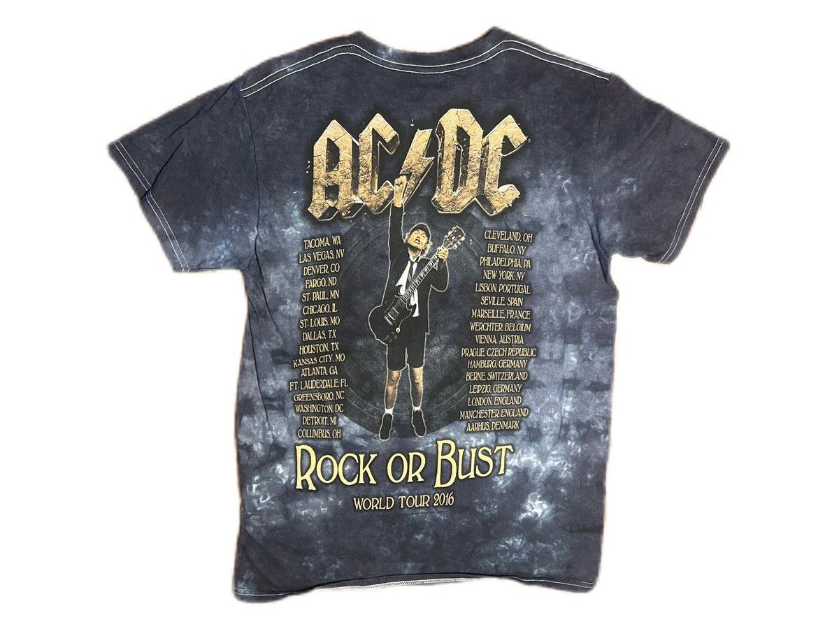 Band Tees × Vintage Vintage AC/DC Band Tee Size US XL / EU 56 / 4 - 2 Thumbnail