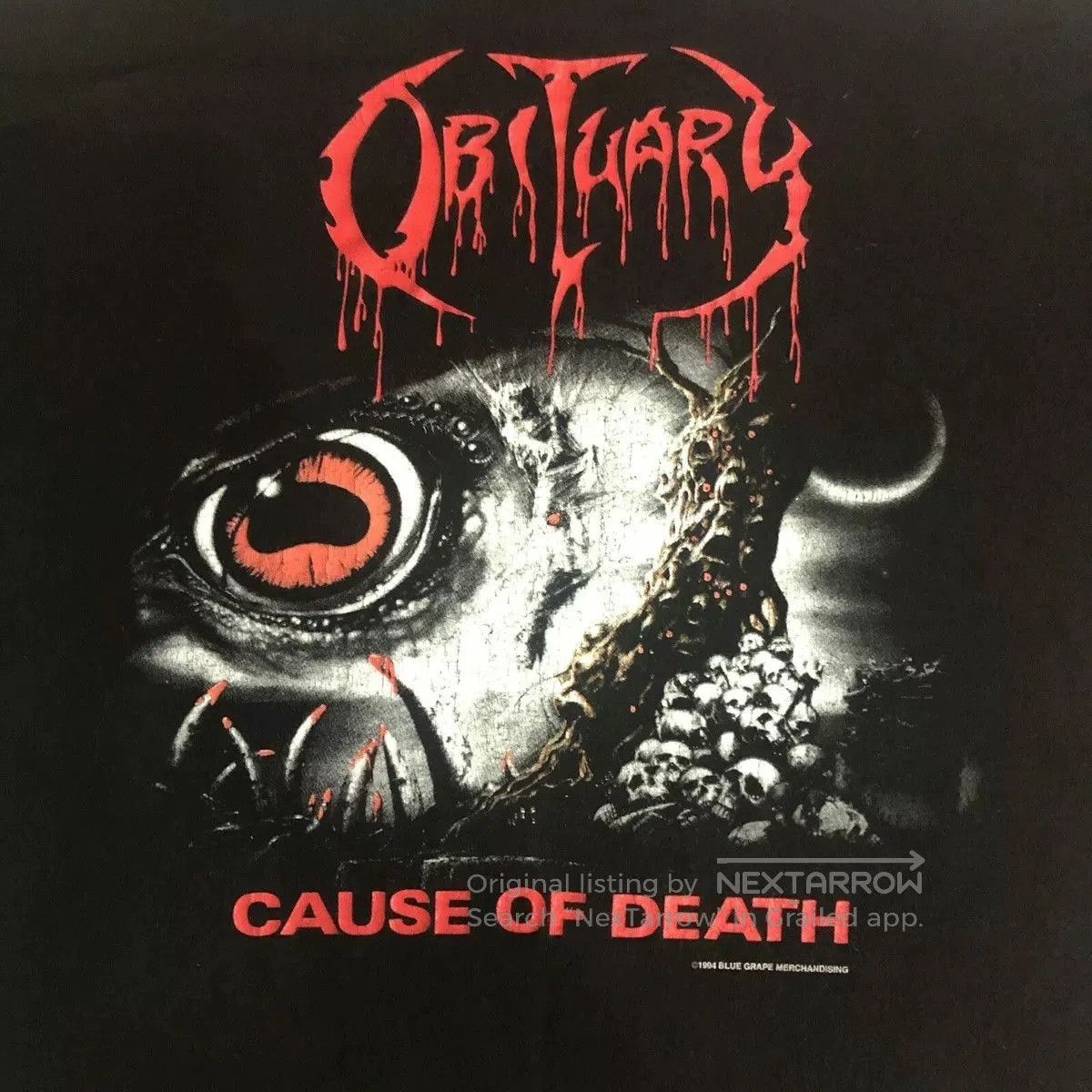 Balenciaga Obituary Cause Of Death Vintage T. Size US M / EU 48-50 / 2 - 4 Thumbnail