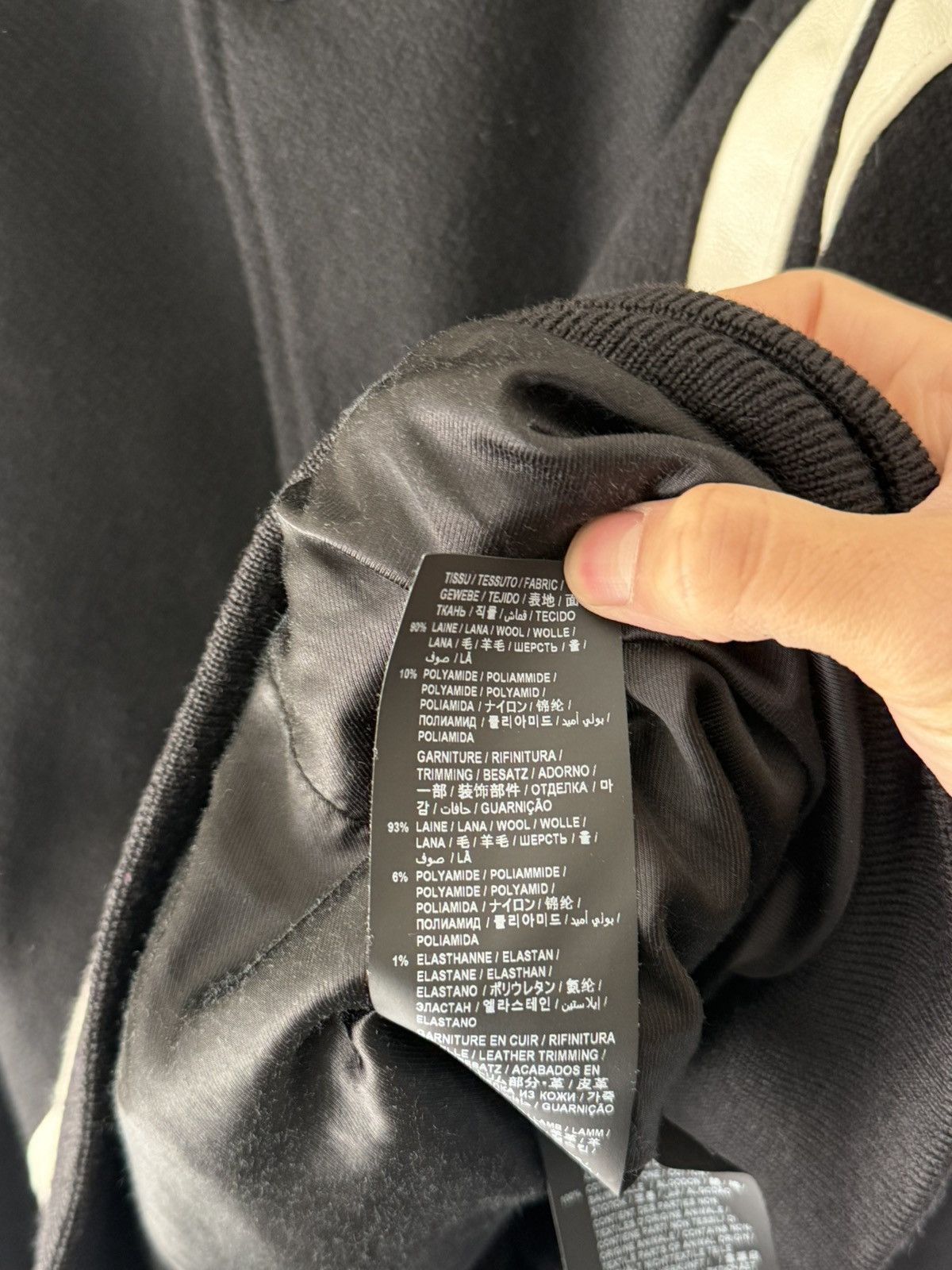 Saint Laurent Paris Classic Wool Teddy Varsity Jacket 52 Size US L / EU 52-54 / 3 - 7 Thumbnail