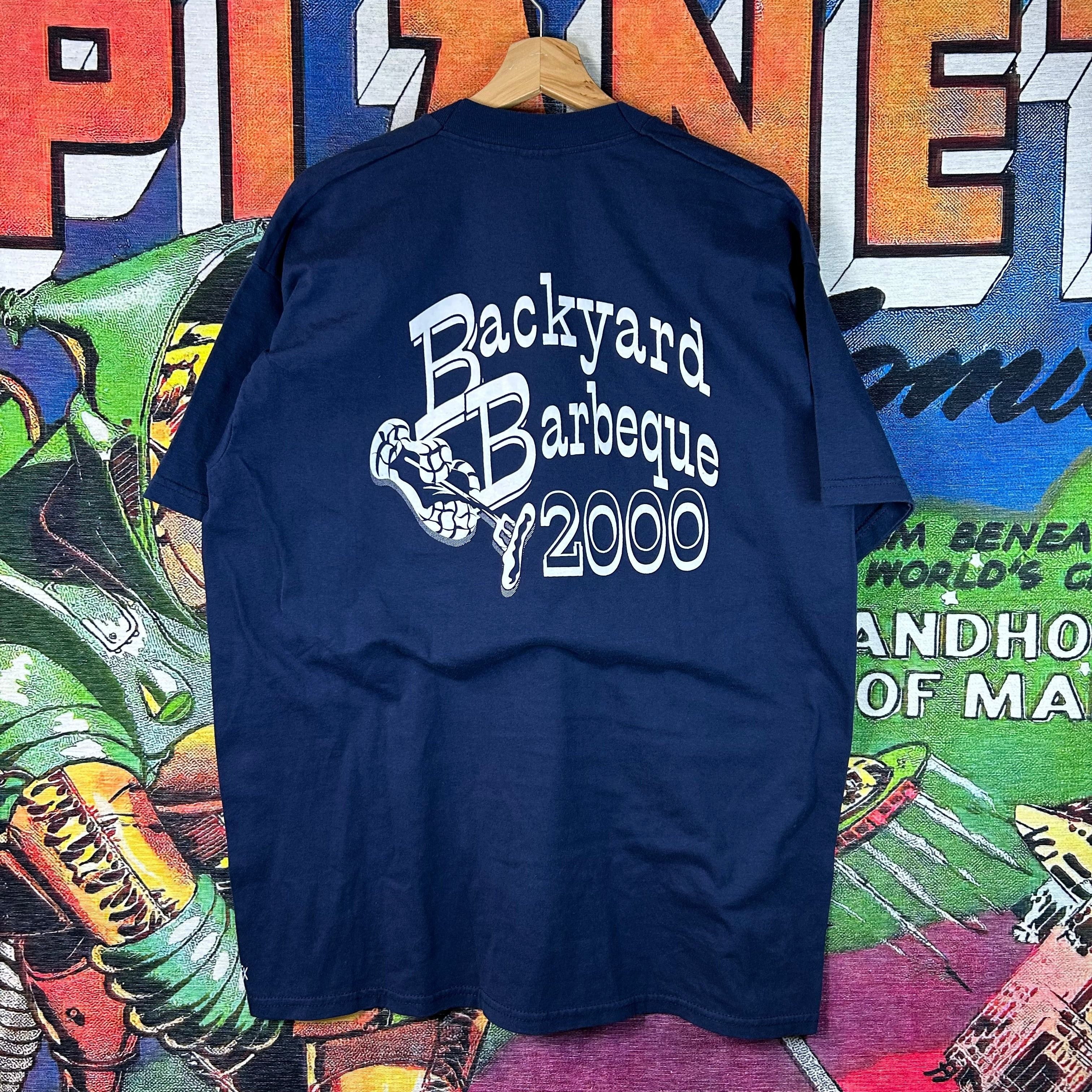 Vintage Y2K Backyard Barbeque 2000 Tee Size XL Size US XL / EU 56 / 4 - 2 Thumbnail