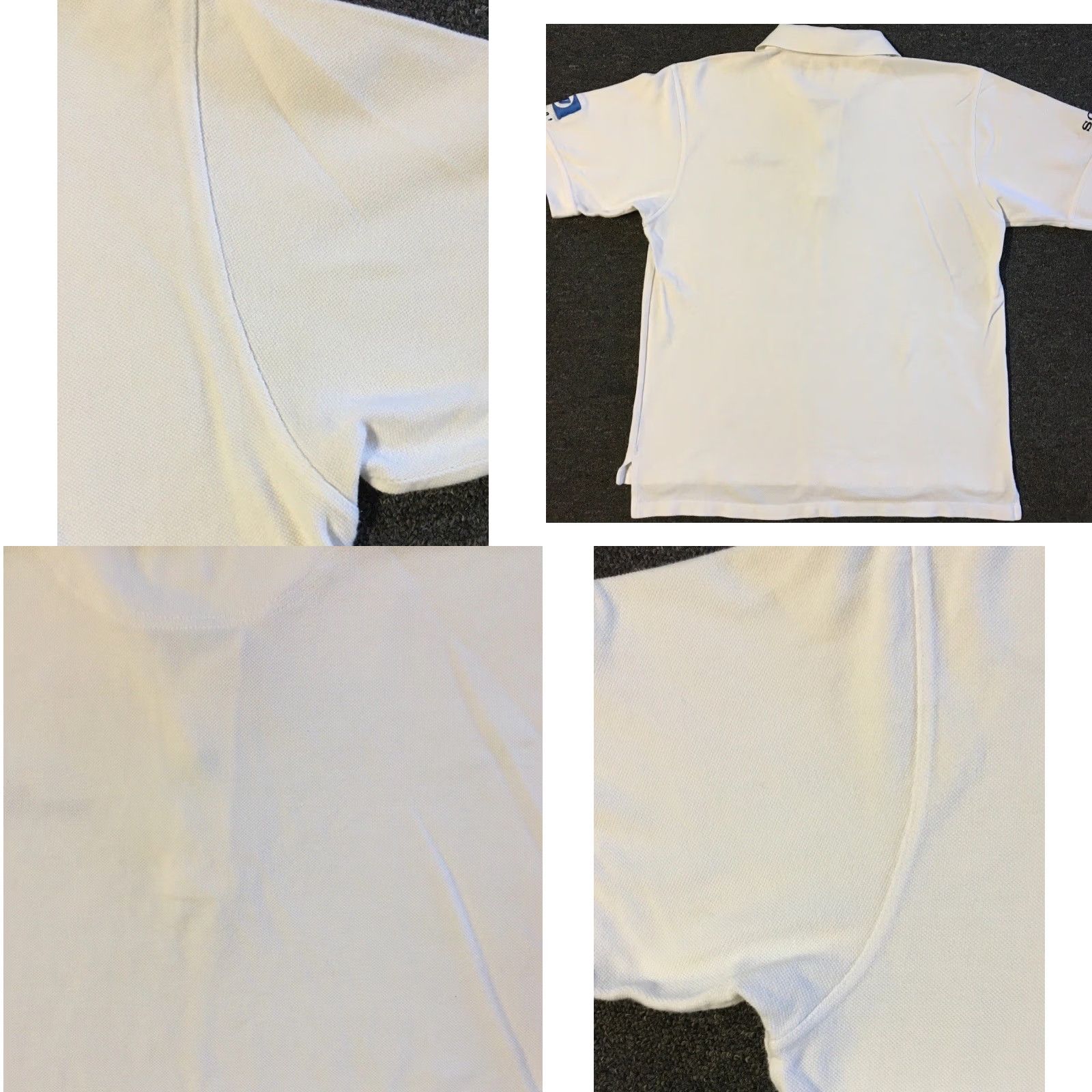 Sony VINTAGE Sony HP Faded Polo Shirt M Men White Cotton Polo Shirt 90s Grunge Apple Sony Vx1000 California USA 80s Hip Hop Tech Computer Size US M / EU 48-50 / 2 - 8 Thumbnail
