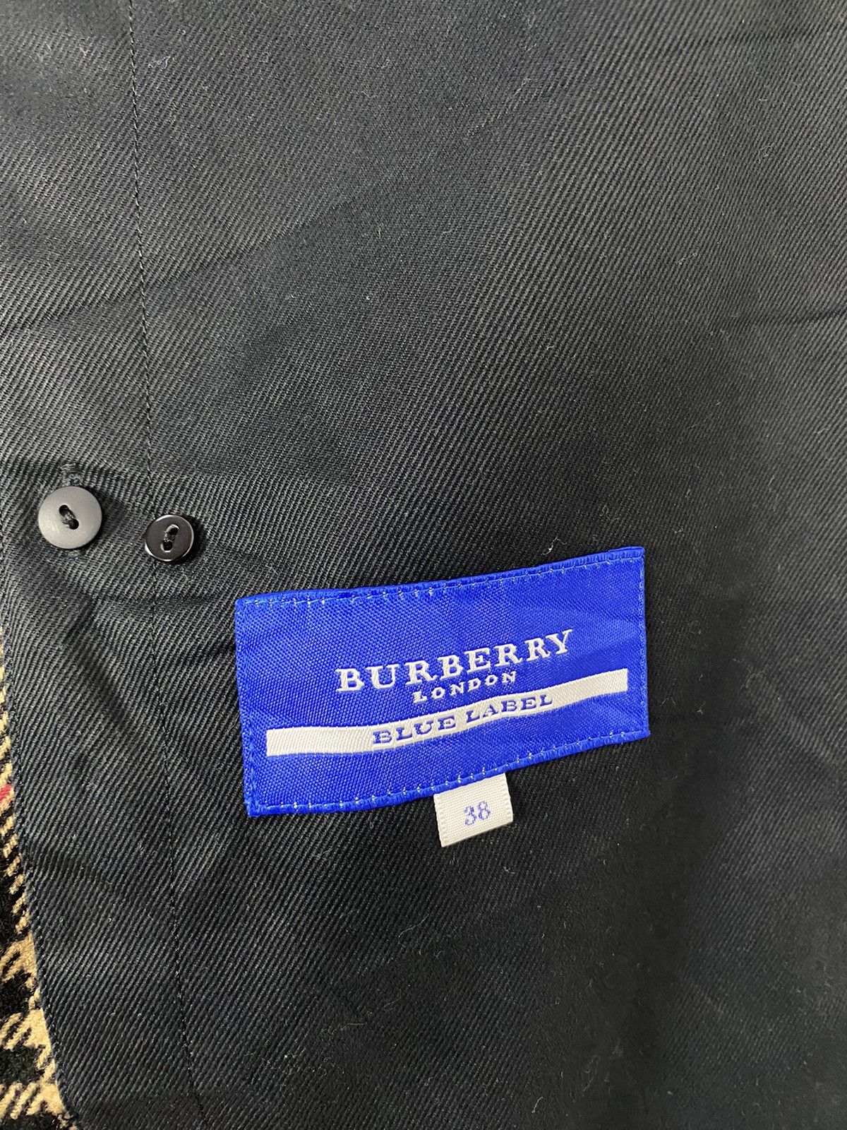 Burberry Rare‼️ Burberry Blue Label Belted Jacket Size S / US 4 / IT 40 - 14 Thumbnail