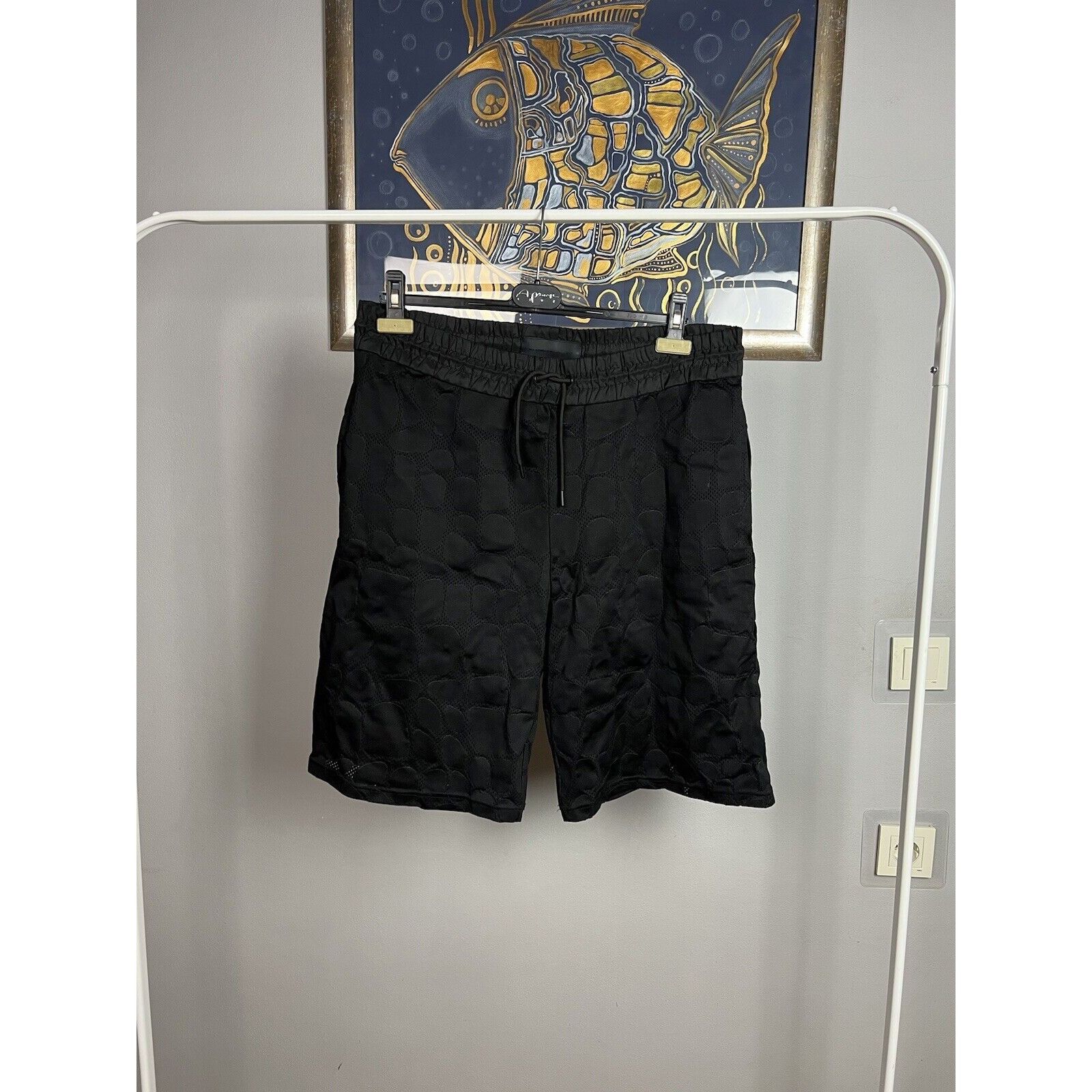 MINT! Alexander Wang x H&M Black Patchwork Short Size M