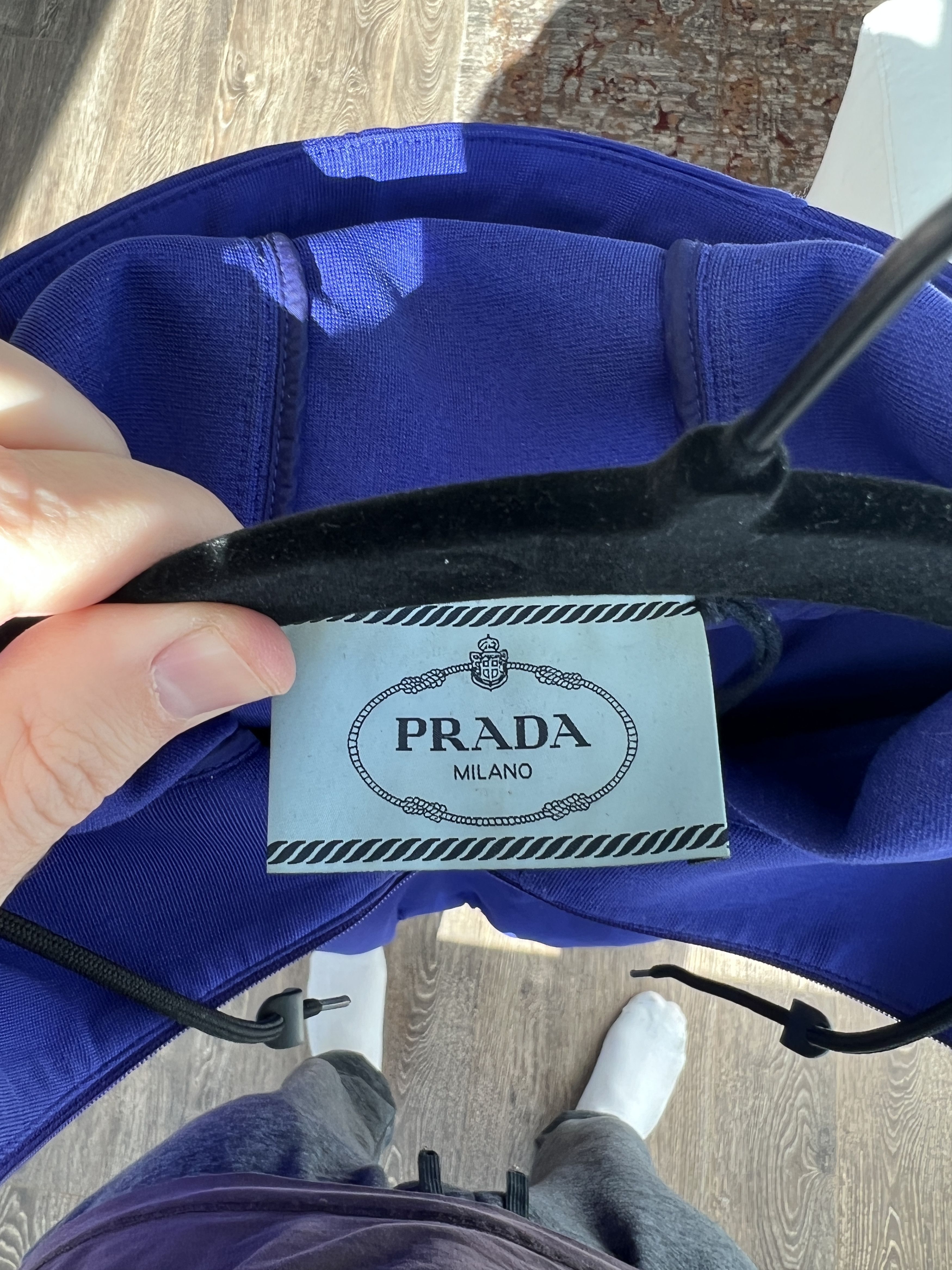 Prada Rare Legendary Purple Prada Hoodie Size US L / EU 52-54 / 3 - 3 Thumbnail