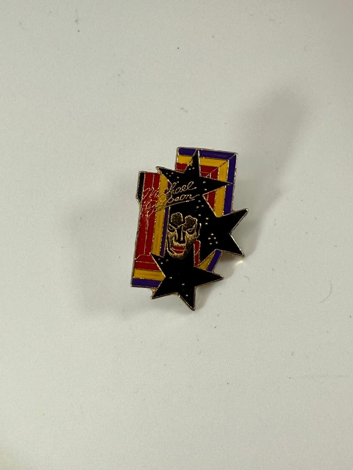 The Unbranded Brand 90's Michael Jackson Star Logo Pin Size ONE SIZE - 1 Thumbnail