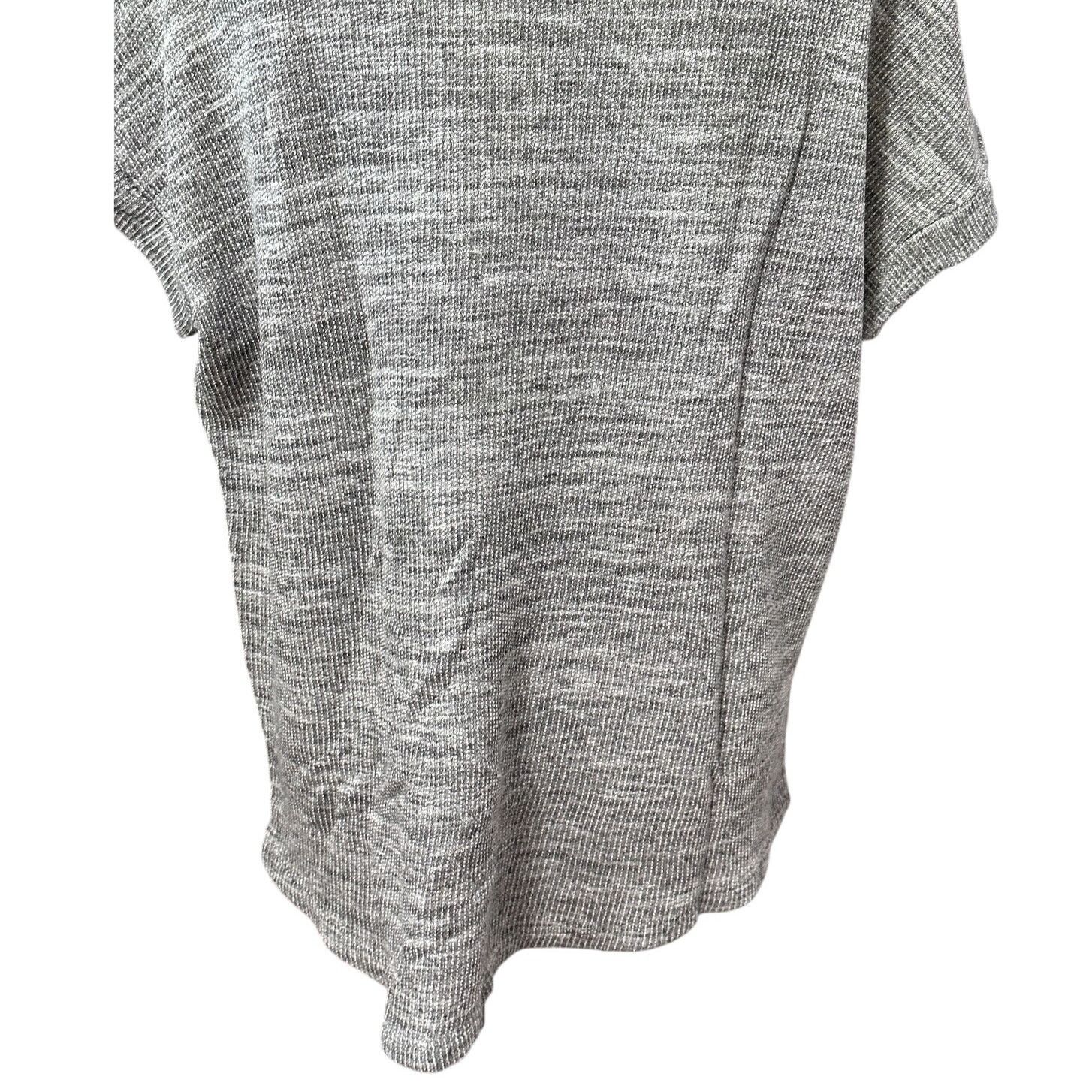 Other Piazza Italia "Under Love" TShirt Short Sleeve Gray Black 2X Size XXL / US 16-18 / IT 52-54 - 6 Thumbnail