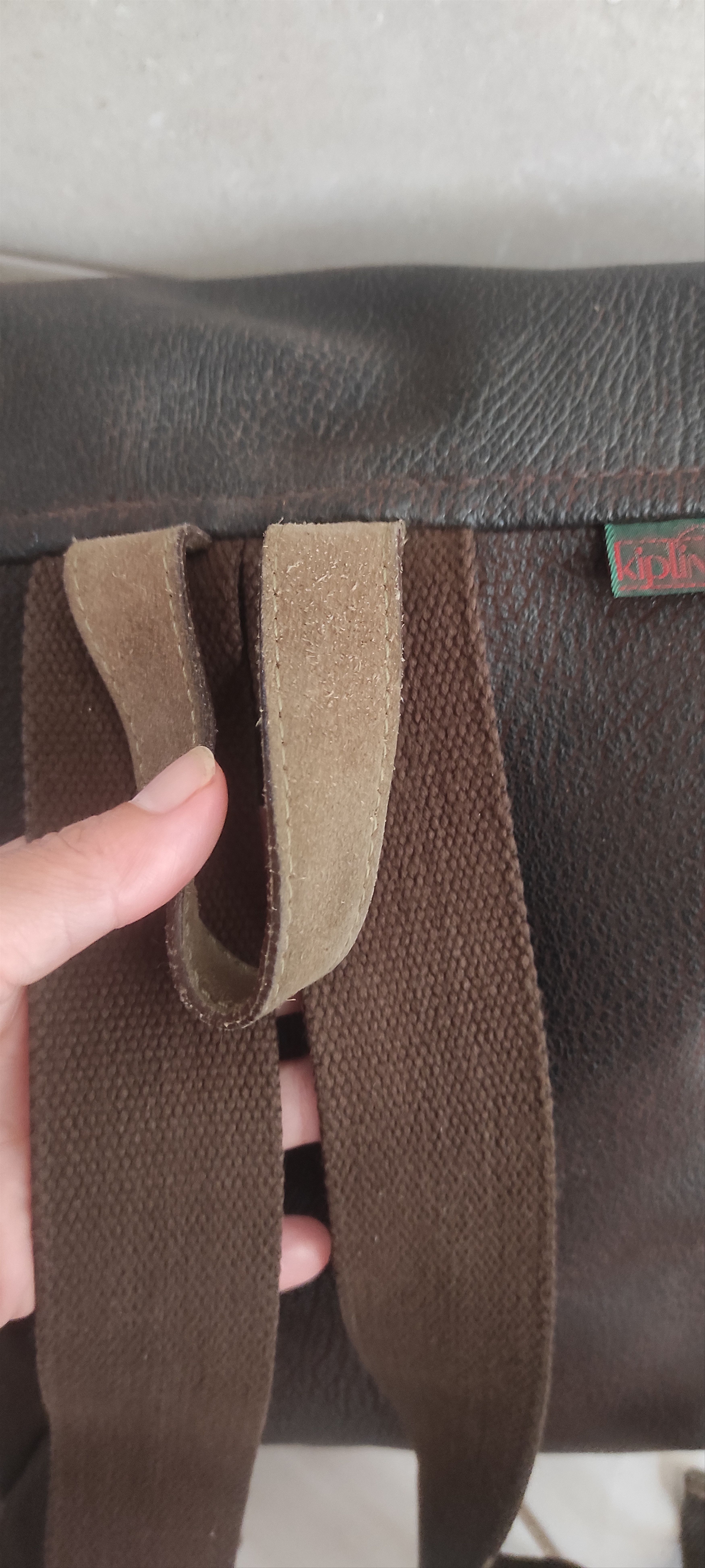 Other Kipling Leather Backpack Vintage Y2K 90s Rare Size ONE SIZE - 6 Thumbnail