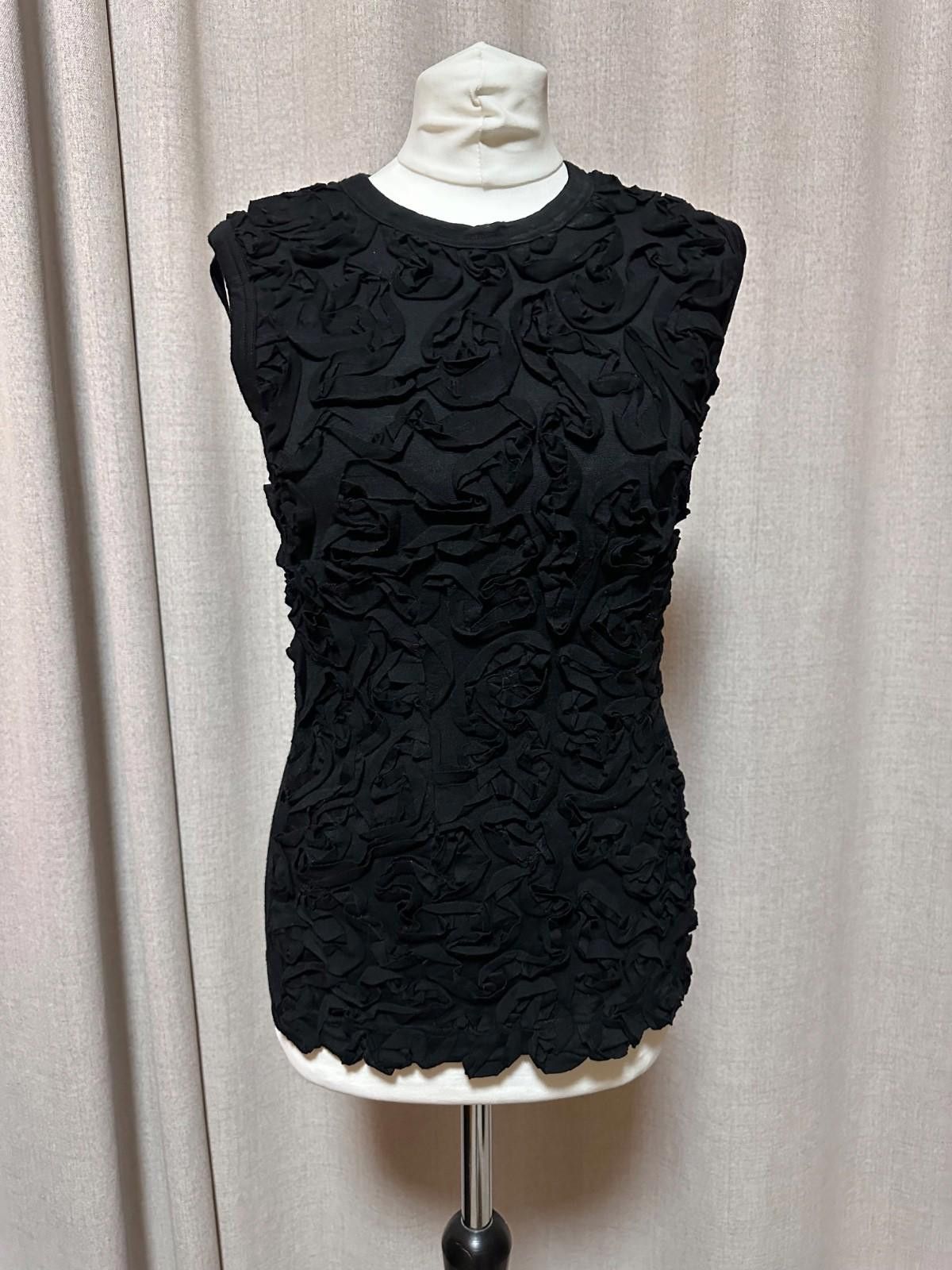 Comme des Garcons commes des garcons 3D Rose Flower Tank Top Sz S Size S / US 4 / IT 40 - 3 Thumbnail