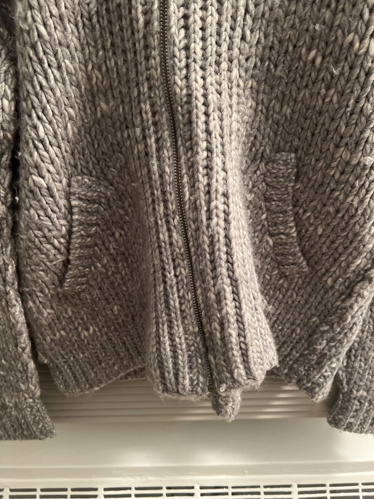 Simon Miller Simon Miller Heavyweight Knit Wool Zip Up Sweater Size US M / EU 48-50 / 2 - 4 Thumbnail