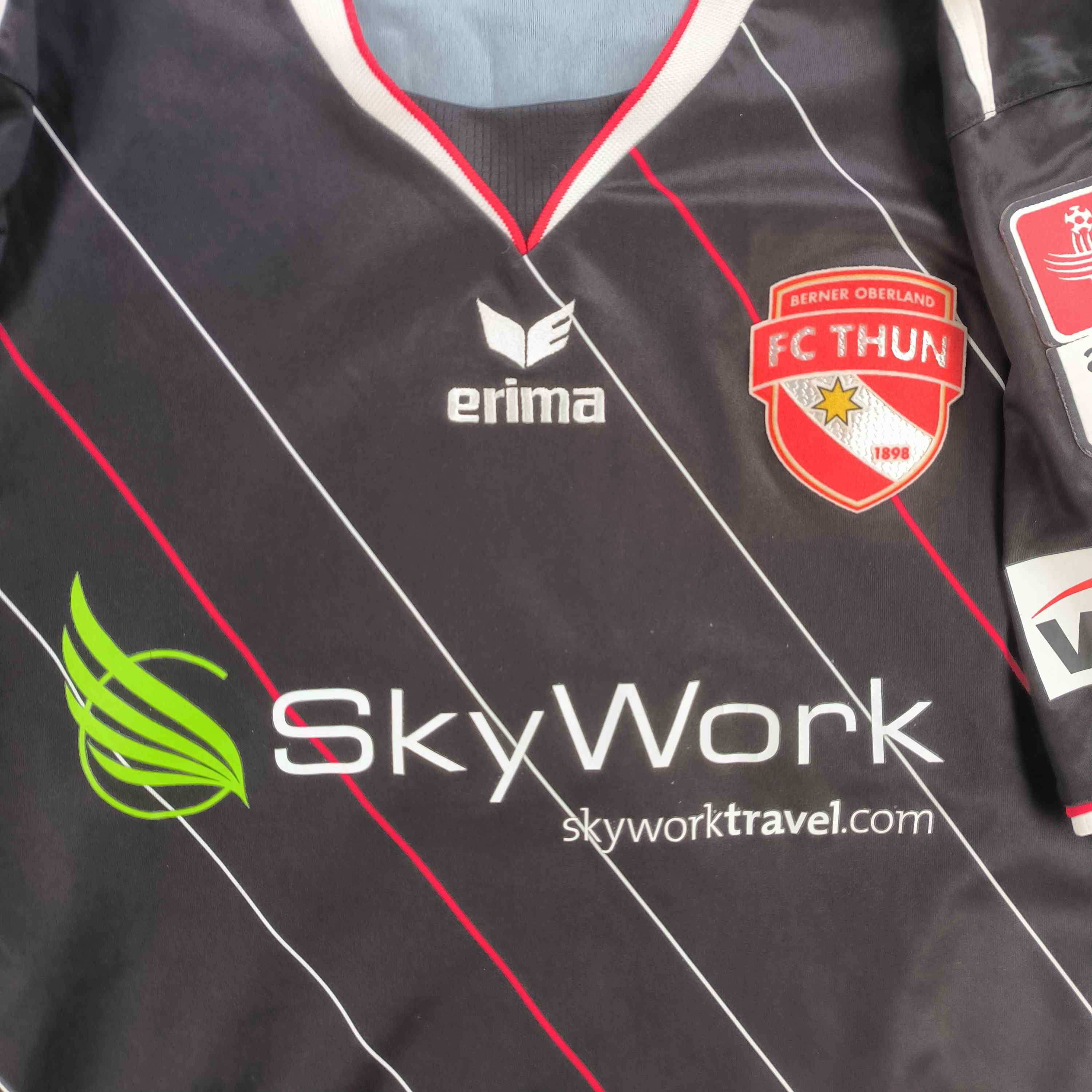 Erima FC Thun 2011-12 Erima away Muhamed Demiri football jersey M Size US M / EU 48-50 / 2 - 3 Thumbnail