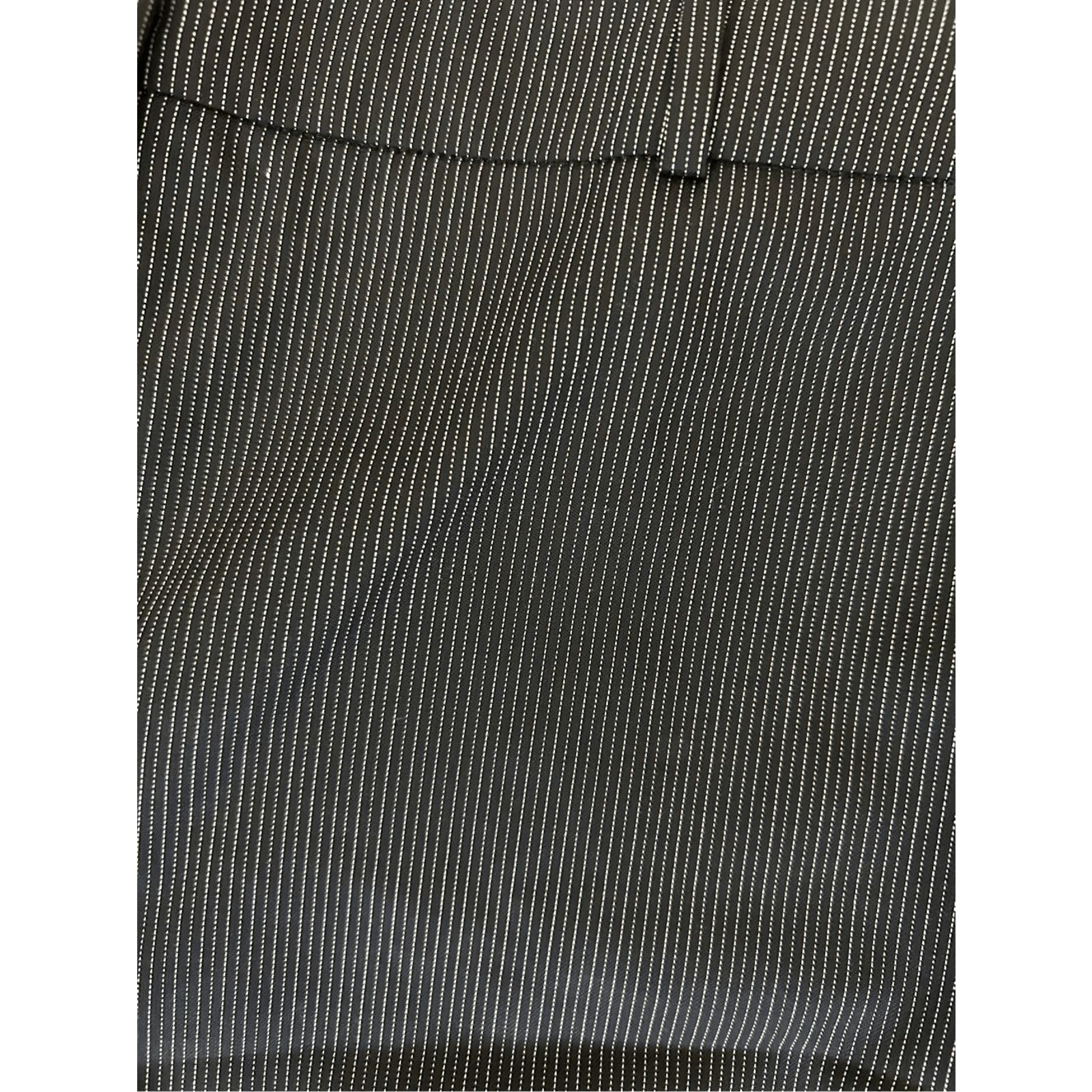 Hugo Boss Hugo Boss Virgin Wool Black White Stripe Pants, Sz 8 MP $278 Size 30" / US 8 / IT 44 - 2 Thumbnail