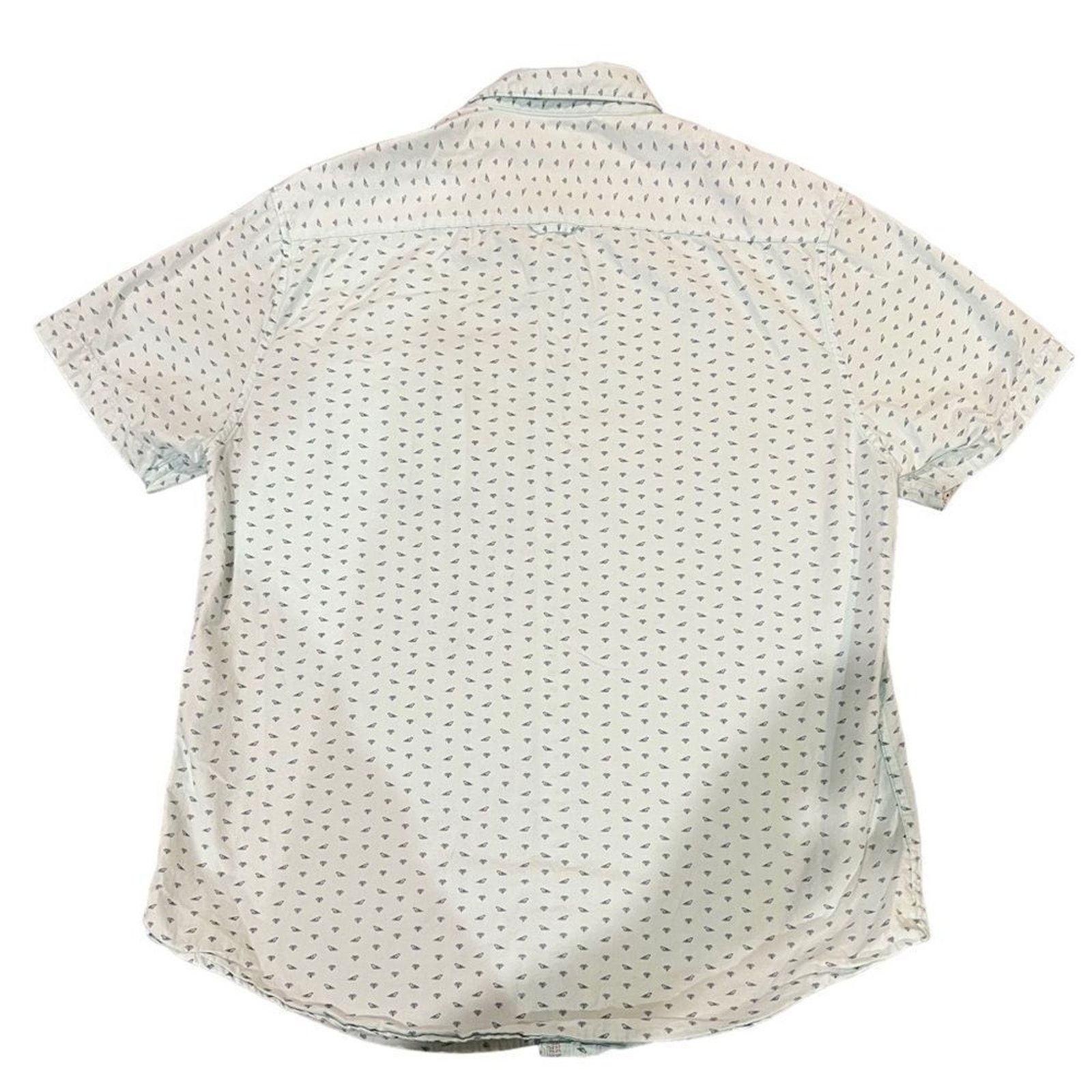 Denim & Flower Denim & Flower Men's Slim Fit Button-Up Shirt Light Blue Size US L / EU 52-54 / 3 - 4 Thumbnail