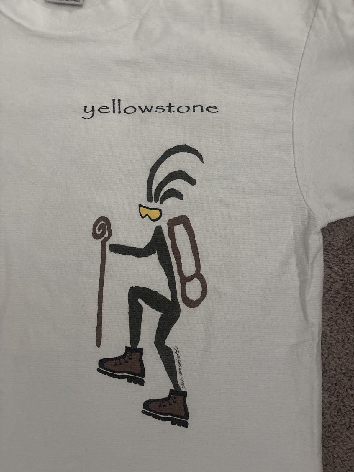 Other Yellowstone 🥾Heavyweight Vertical ribbed “vintage” tee Size US L / EU 52-54 / 3 - 1 Thumbnail