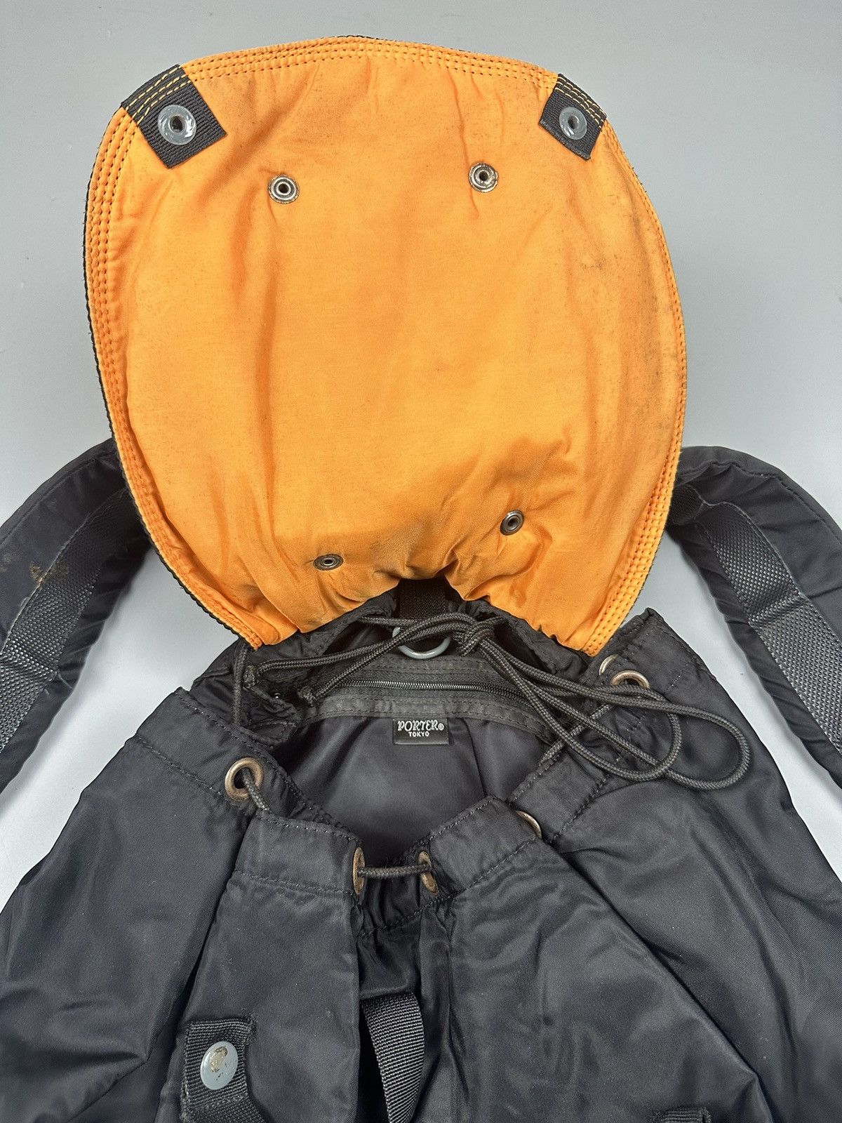Porter 🔥Rare🔥 Vintage Porter-Yoshida & Co. Tanker Rucksack/Backpack Size ONE SIZE - 10 Thumbnail