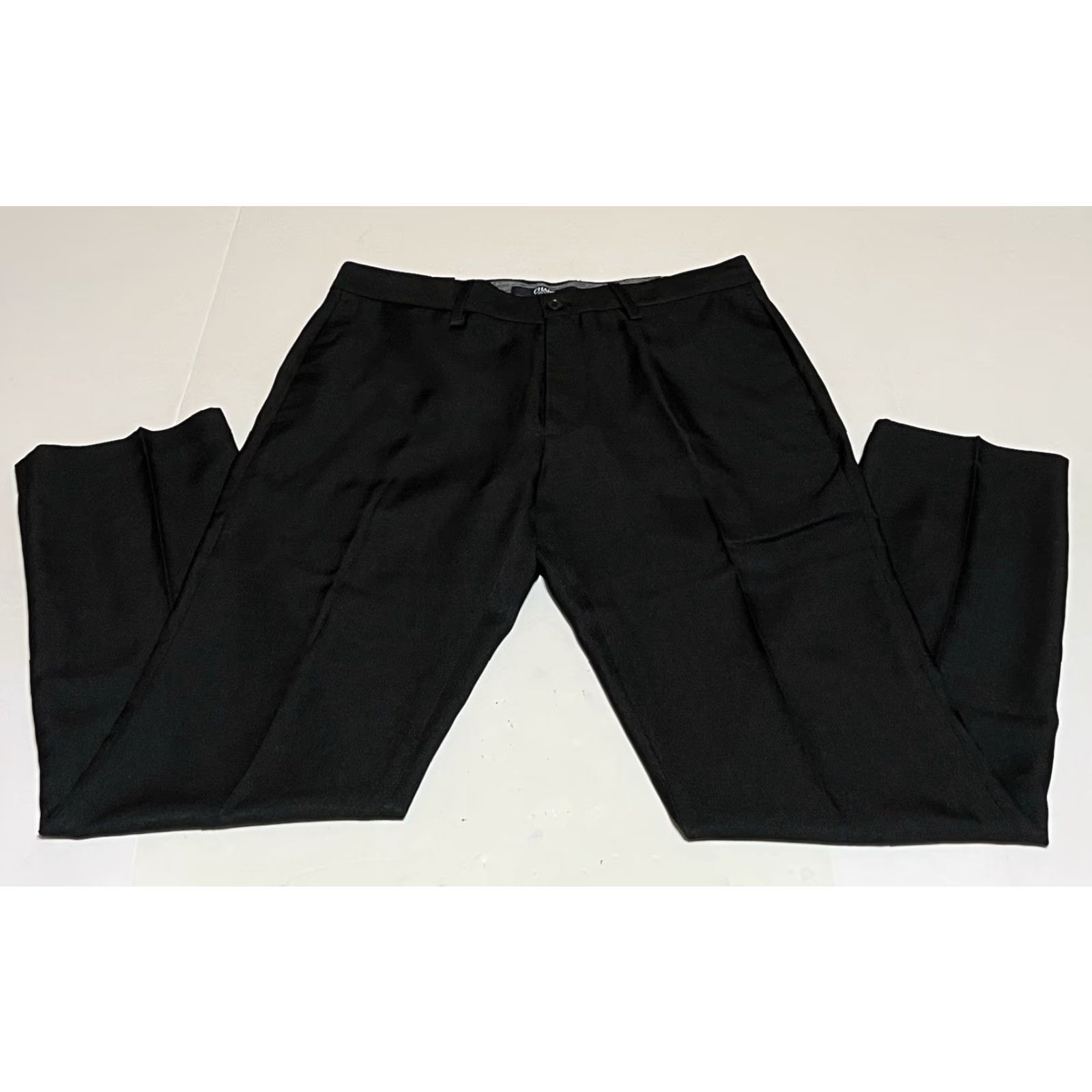 Chaps Chaps Performance Slim Dress Pants Mens 30x30 Black Flat Front NWT Size US 30 / EU 46 - 2 Thumbnail